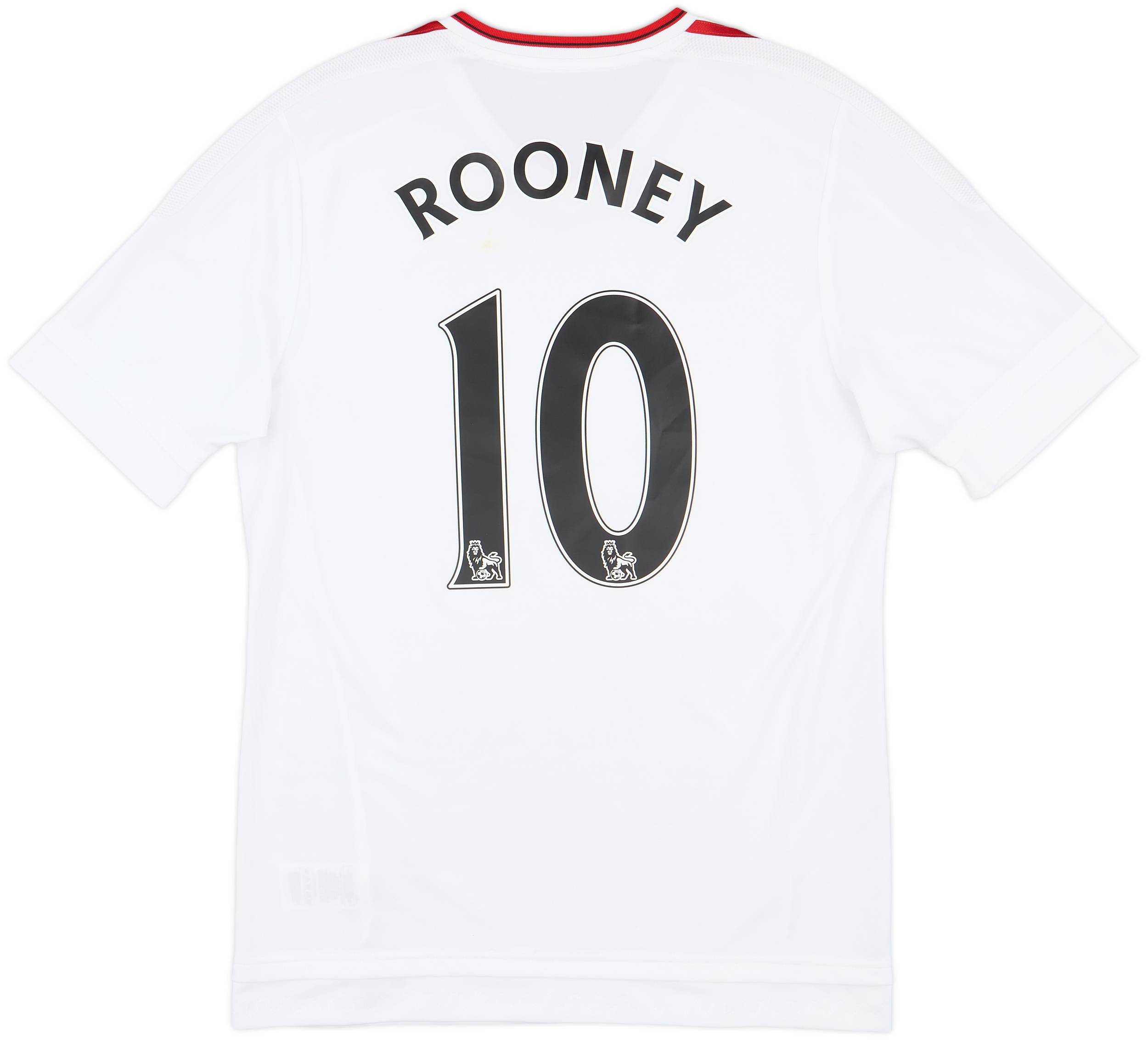 2015-16 Manchester United Authentic Away Shirt Rooney #10 - 9/10 - (L), image size:2500x2264