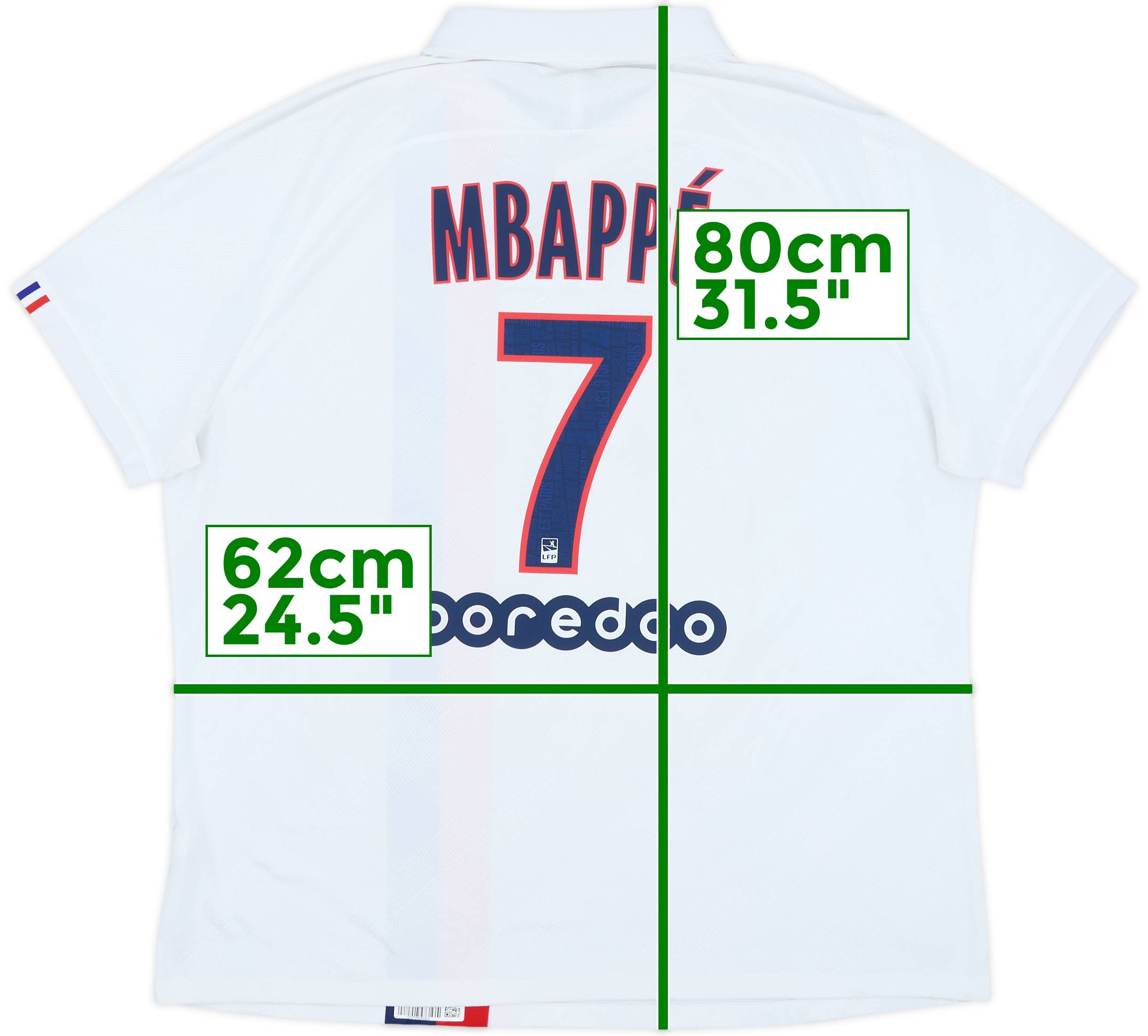 2019-20 Paris Saint-Germain Authentic Third Shirt Mbappe #7