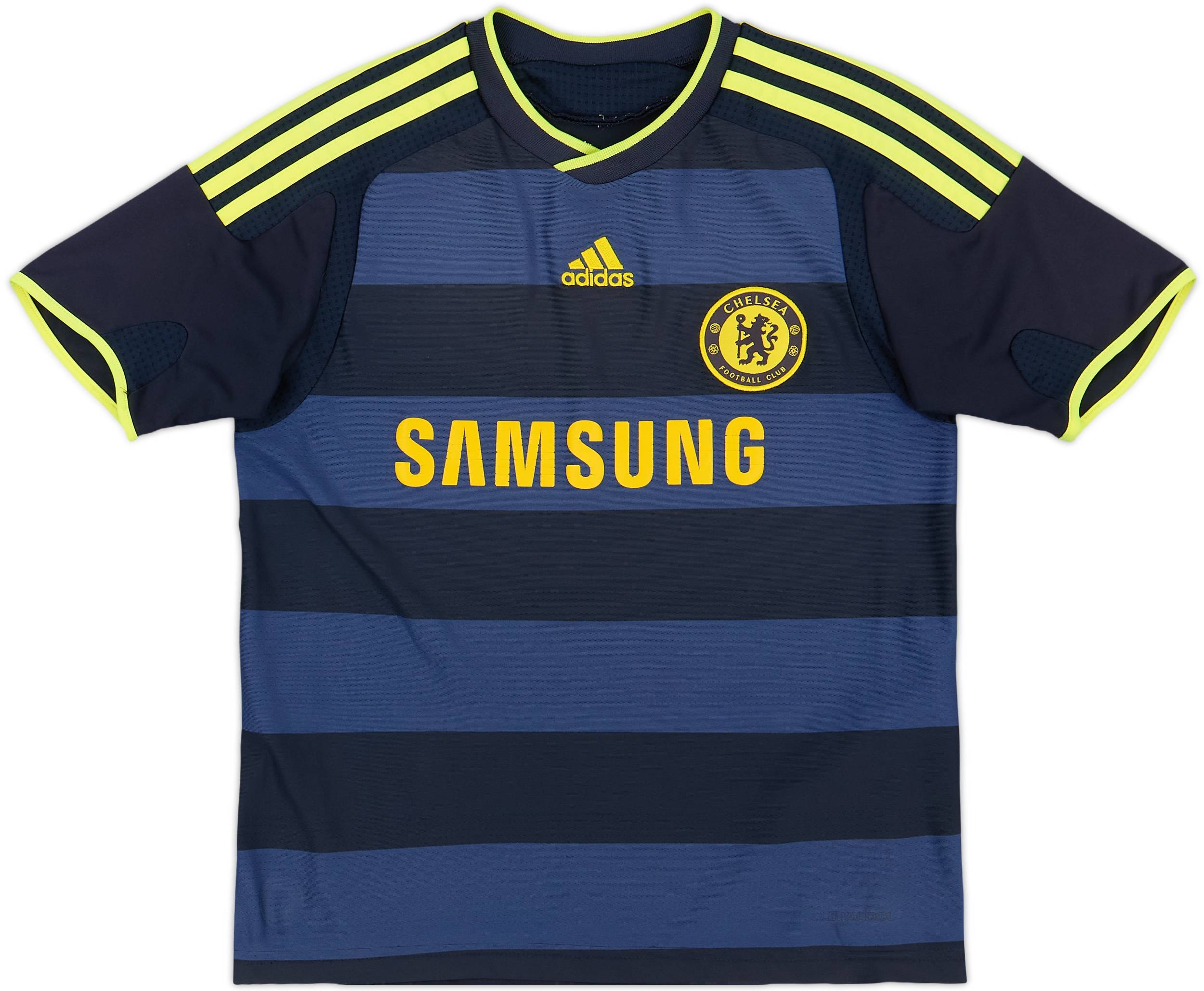 09/10 adidas × CHELSEA Away Game Shirts 2009-10 Chelsea Away L/S Shirt - 9/10 - (L.Boys)