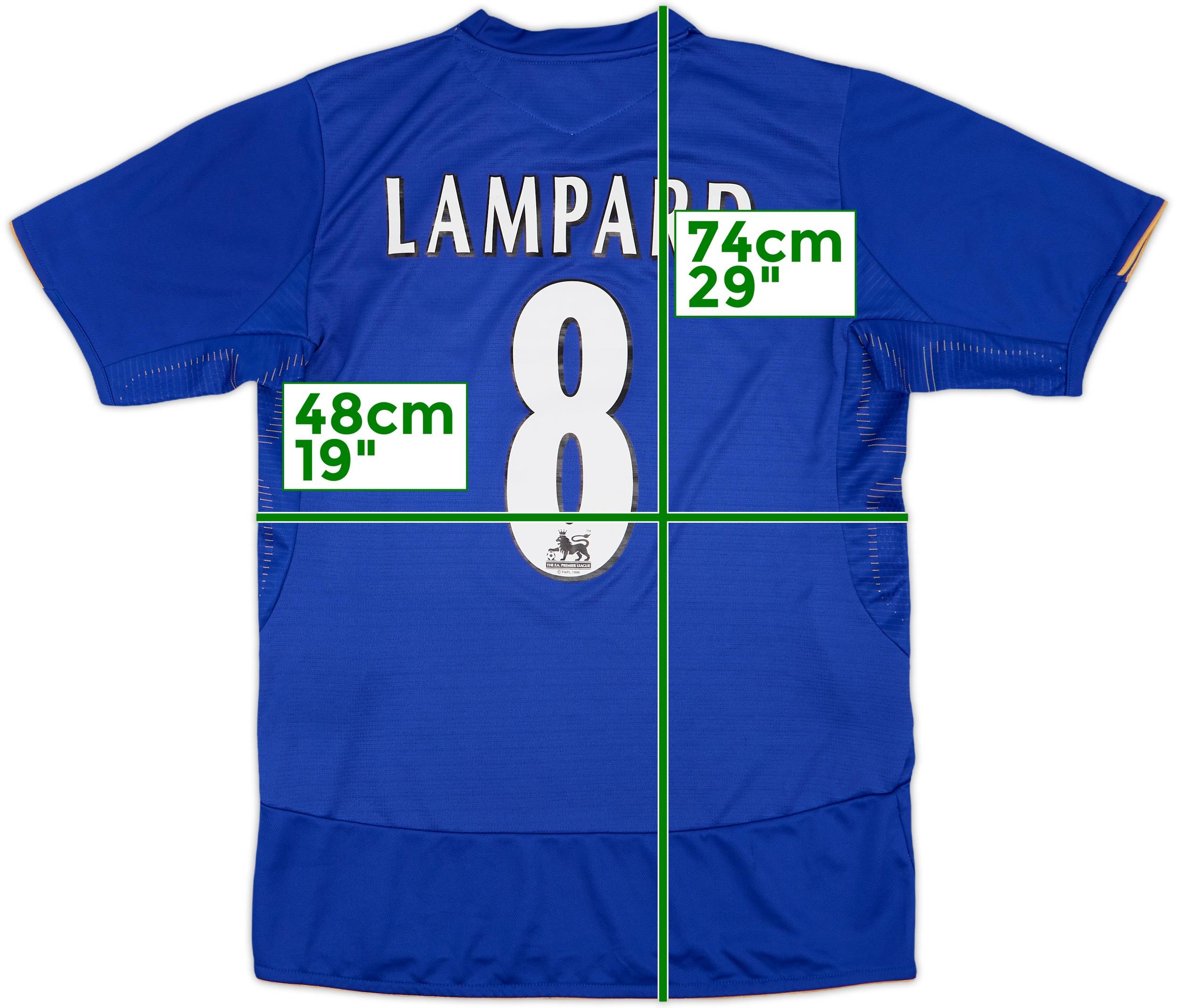 2005-06 Chelsea Centenary Home Shirt Lampard #8 - 8/10 - (S)