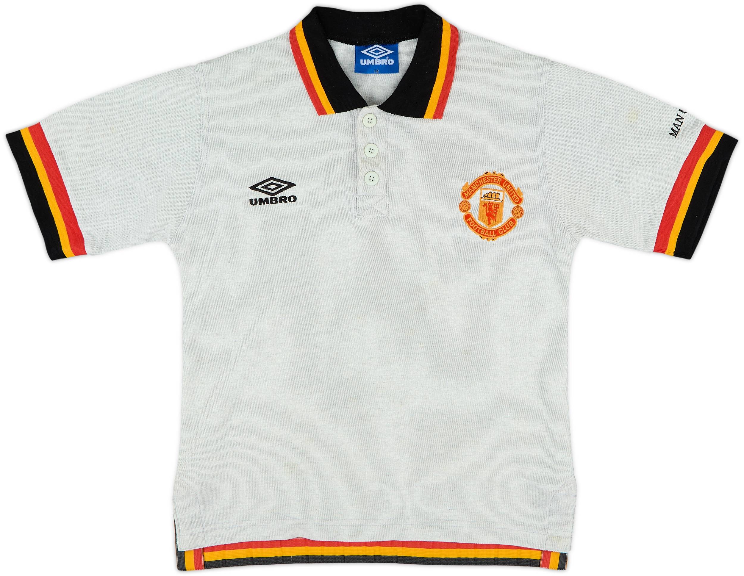 マンチェスター・ユナイテッド シャツ XL 英国製 UMBRO 1994-96 希少】90s 96年 UMBRO マンチェスターユナイテッド サッカー