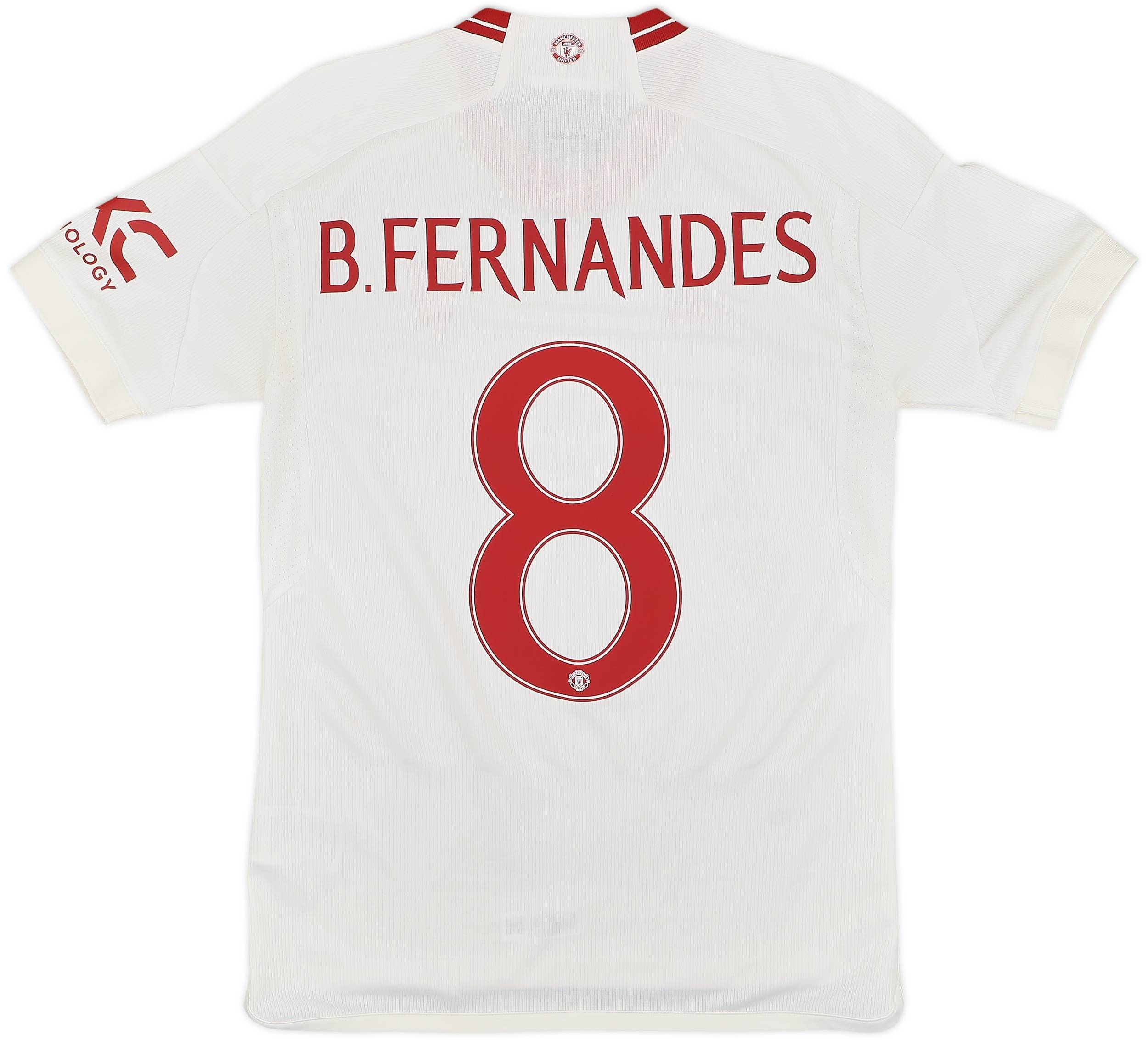 23-24マンチェスター・ユナイテッド ジャージ 8番 B.Fernandes 2023-24 Manchester United Home Shirt B. Fernandes #8 (L)