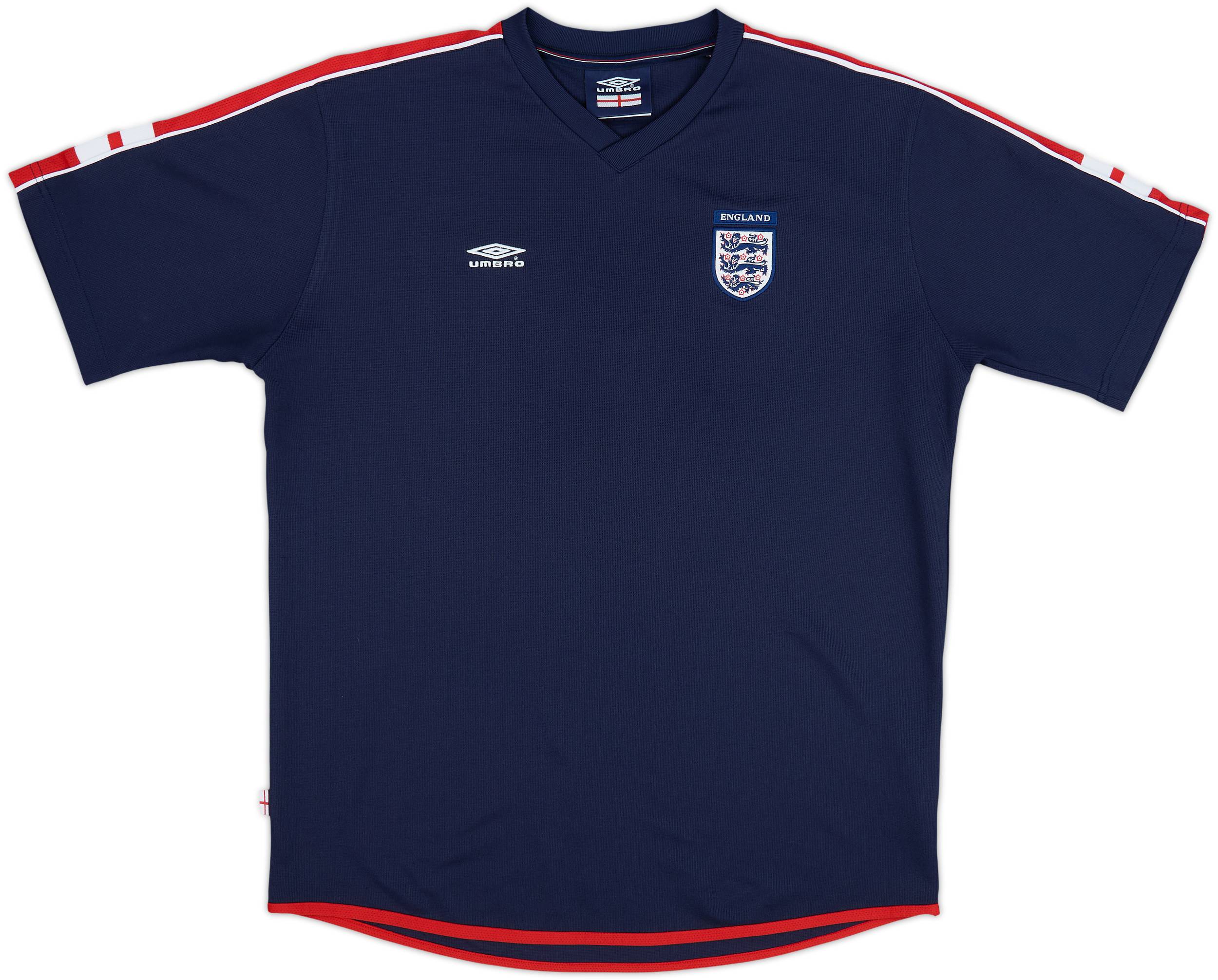 2002-03 England Umbro Training Shirt - 8/10 - (L)