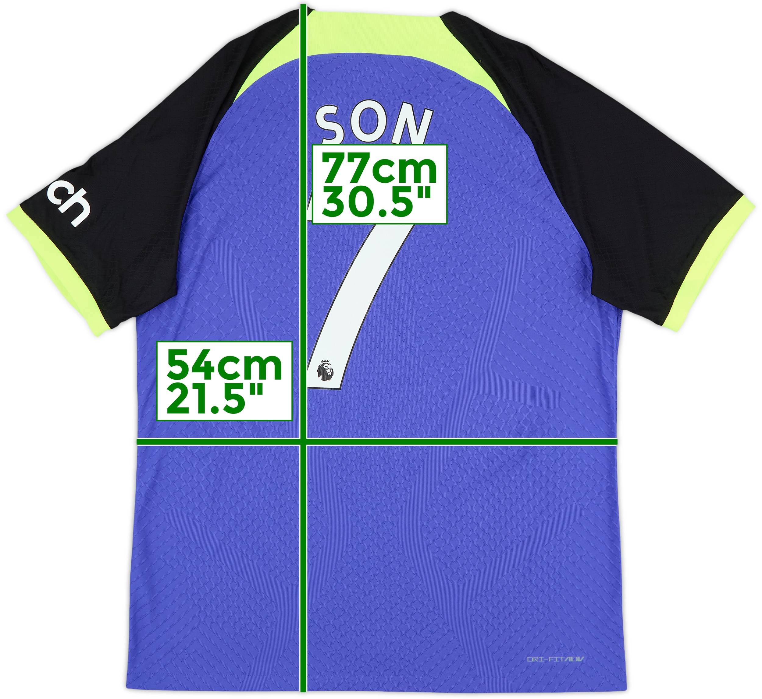 Tottenham Hotspur Son 7 オーセンティックLサイズ 2022-23 Tottenham Home Shirt Son #7 (XXL)