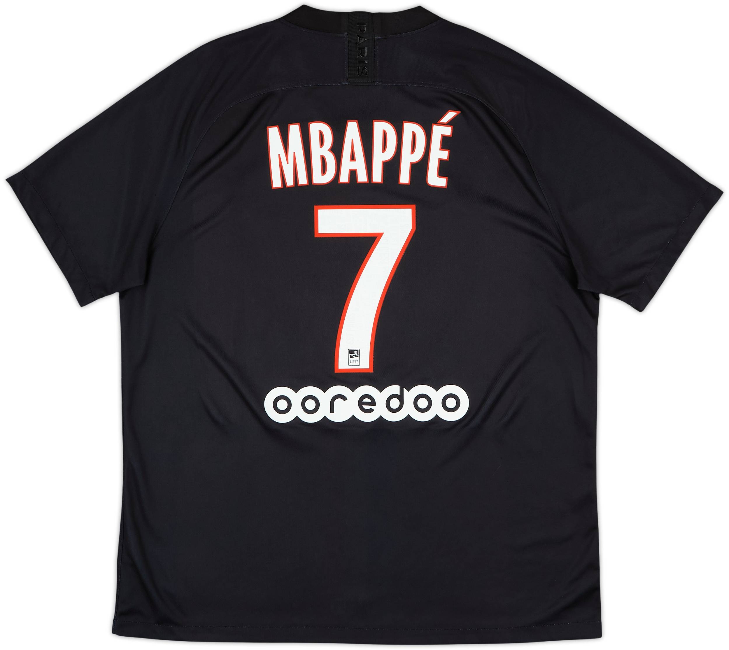 パリ・サンジェルマン MBAPPÉ 7 シャツ 2023-24 Paris Saint-Germain Authentic Third Shirt Mbappe #7