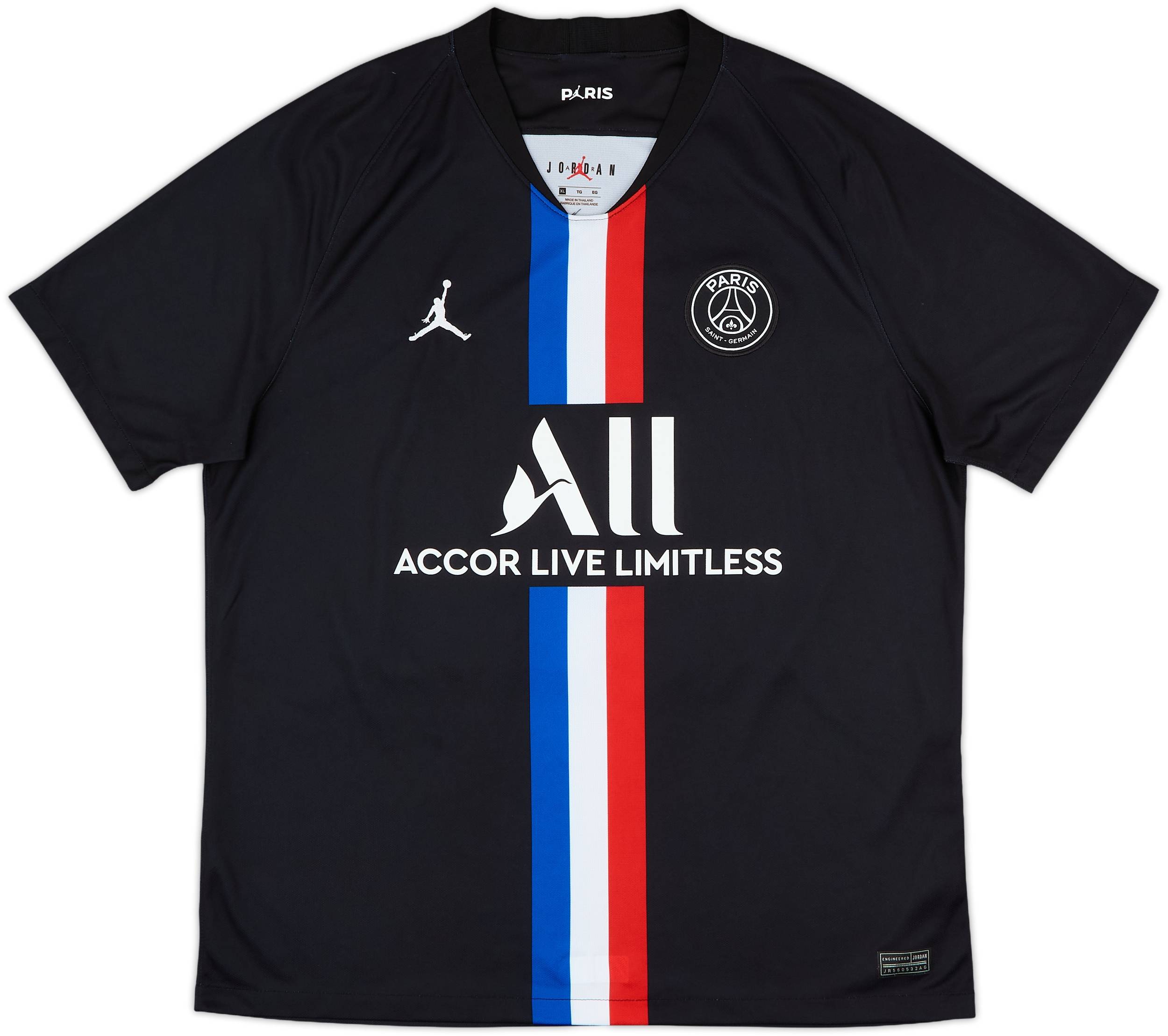 2019-20 Paris Saint-Germain Fourth Shirt Mbappe #7 - 9/10 - (XL)