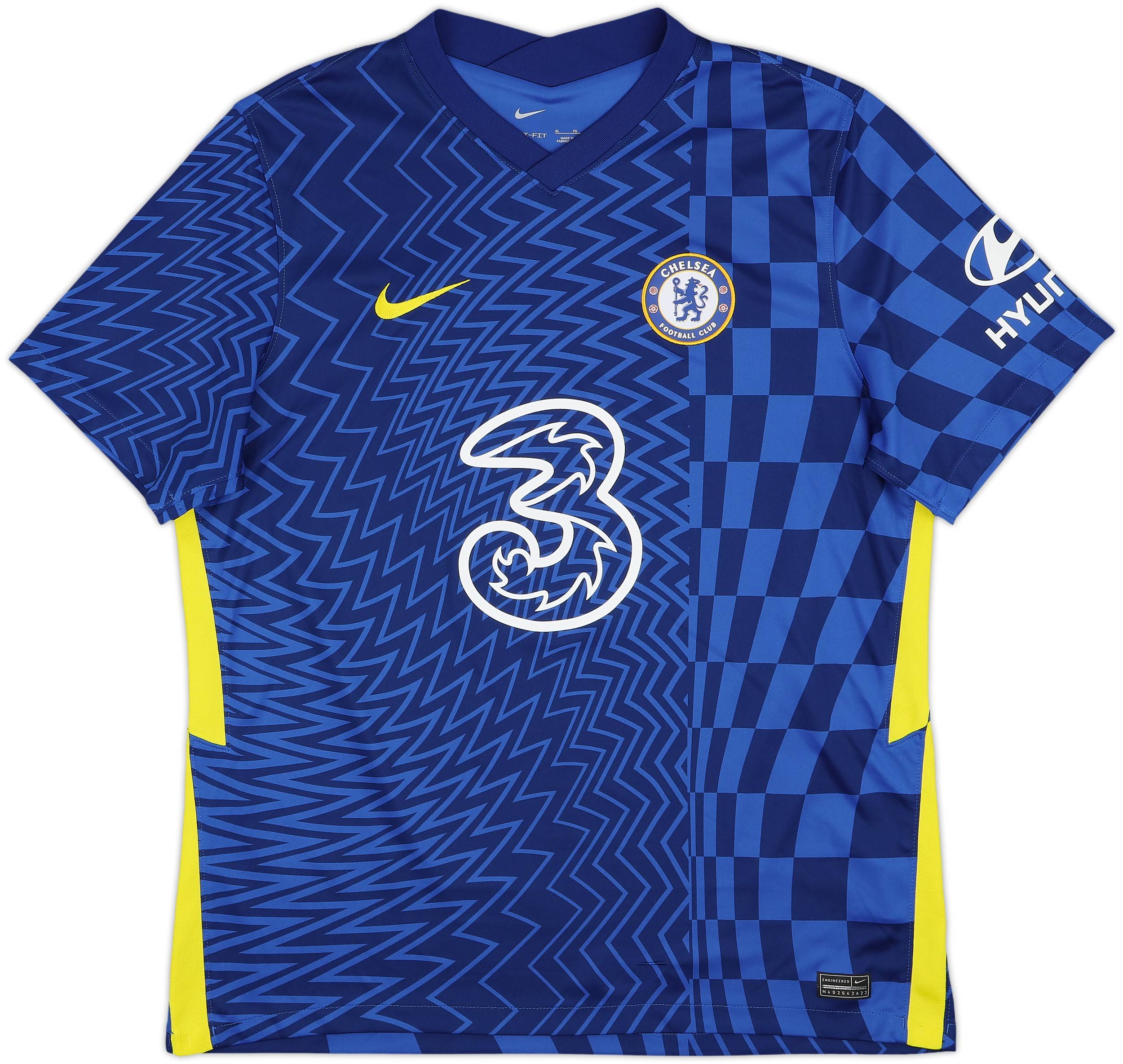 2021-22 Chelsea Home Shirt Kante #7 - 9/10 - (XL)