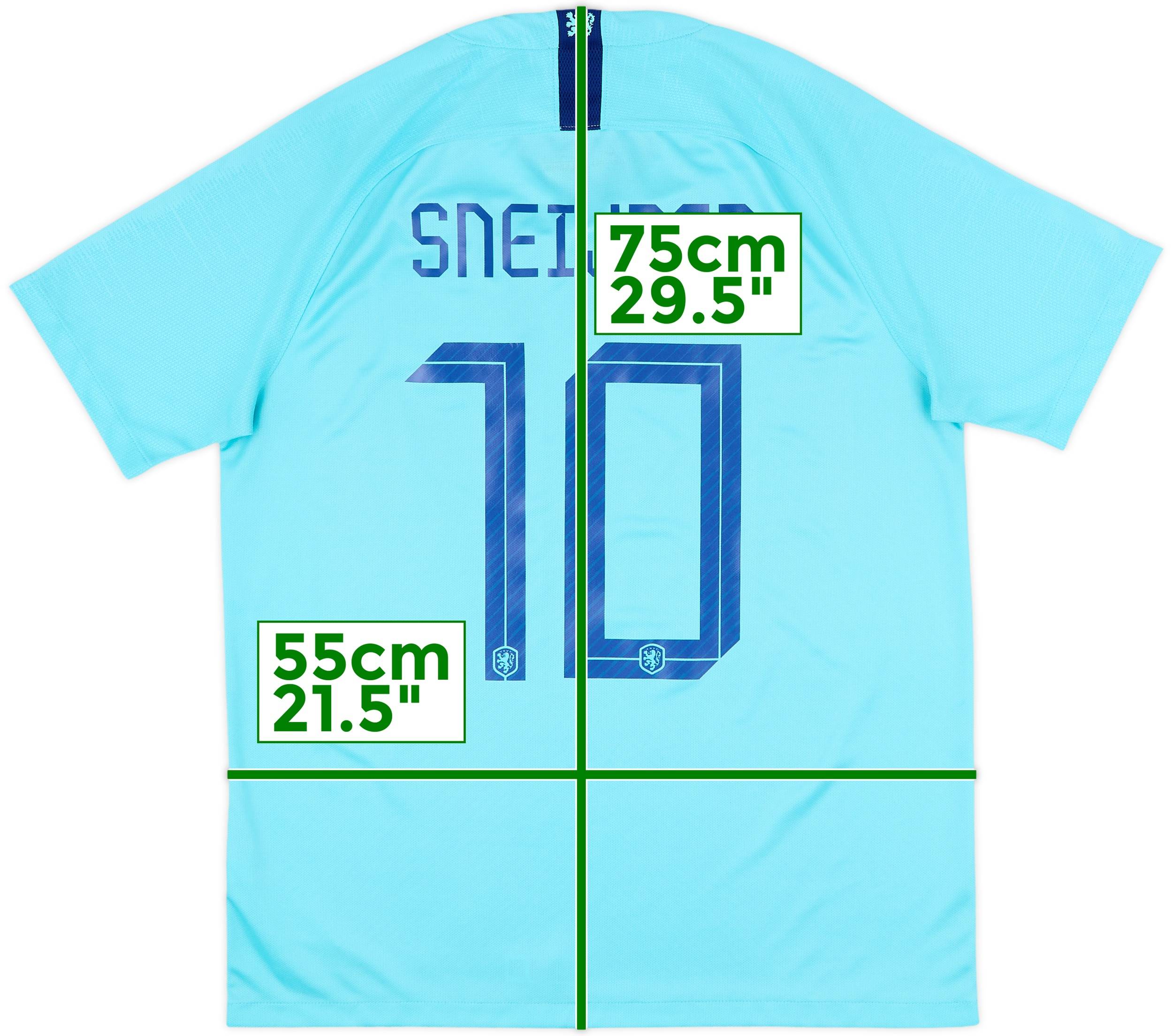2018-19 Netherlands Away Shirt Sneijder #10 - 9/10 - (L)