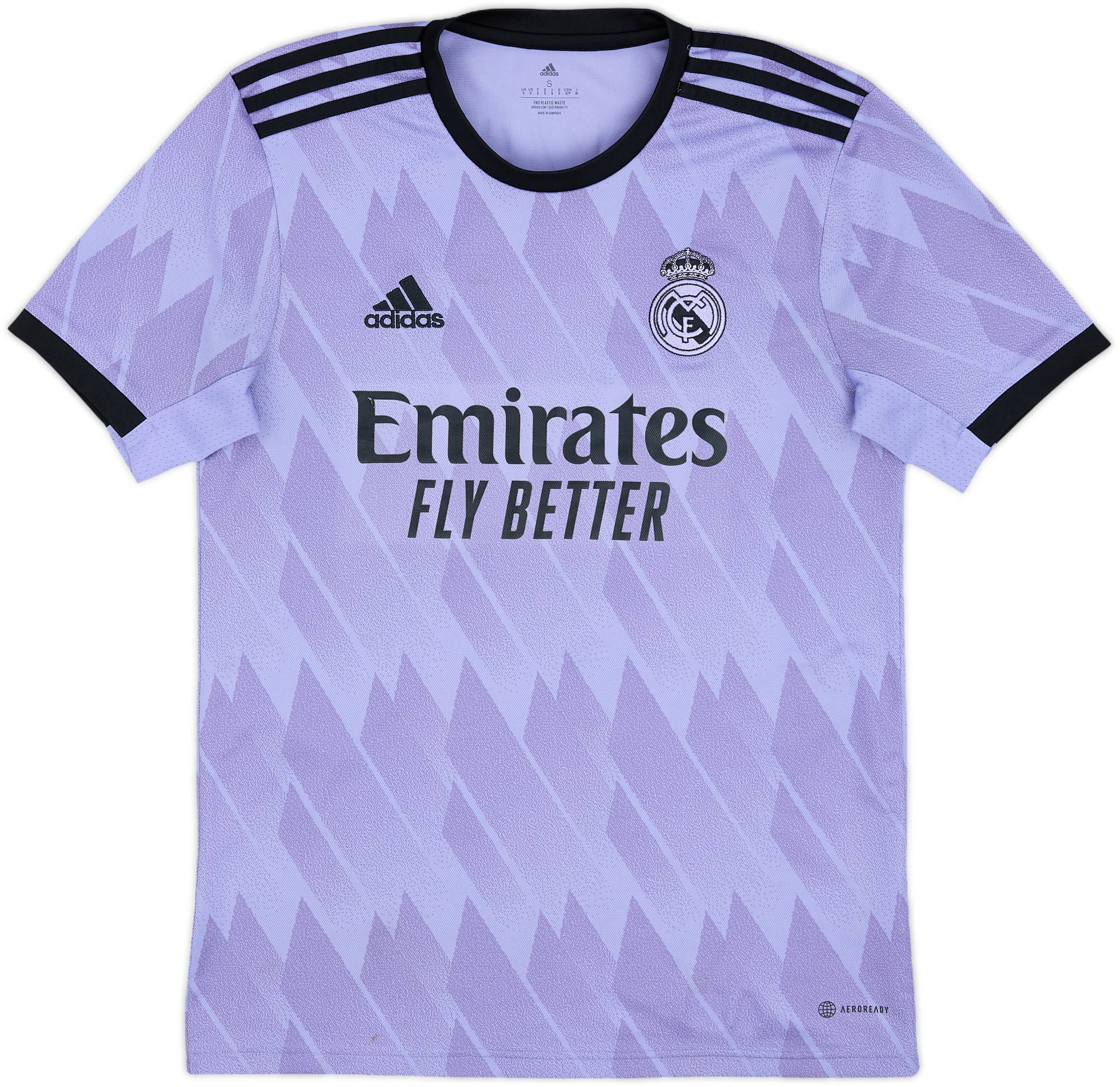 2022-23 Real Madrid Away Shirt Benzema #9 9/10 (S)