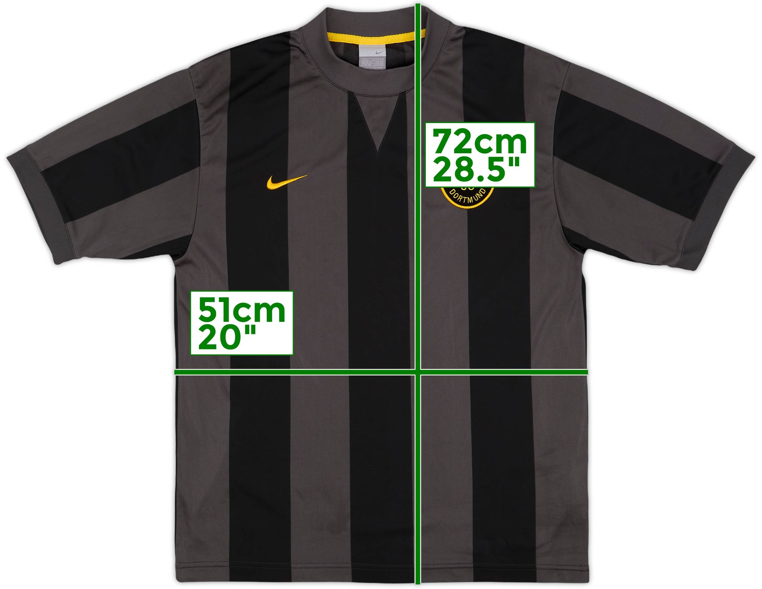 激レア　ビンテージ　Nike Borussia Dortmund シャツ Borussia Dortmund Nike Vintage Rare Retro Football Shirt