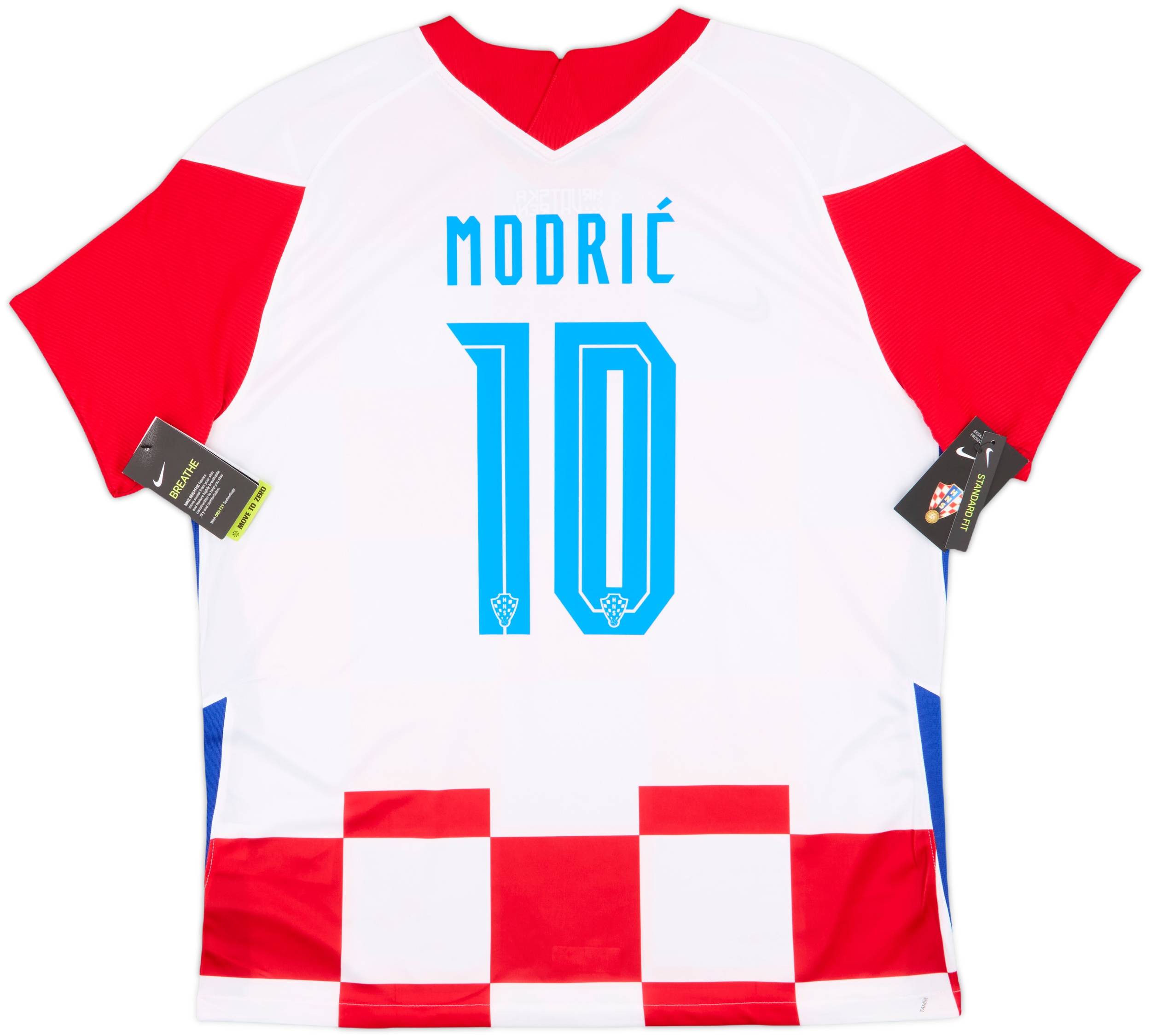 2020-21 Croatia Home Shirt Modric #10 (XL)