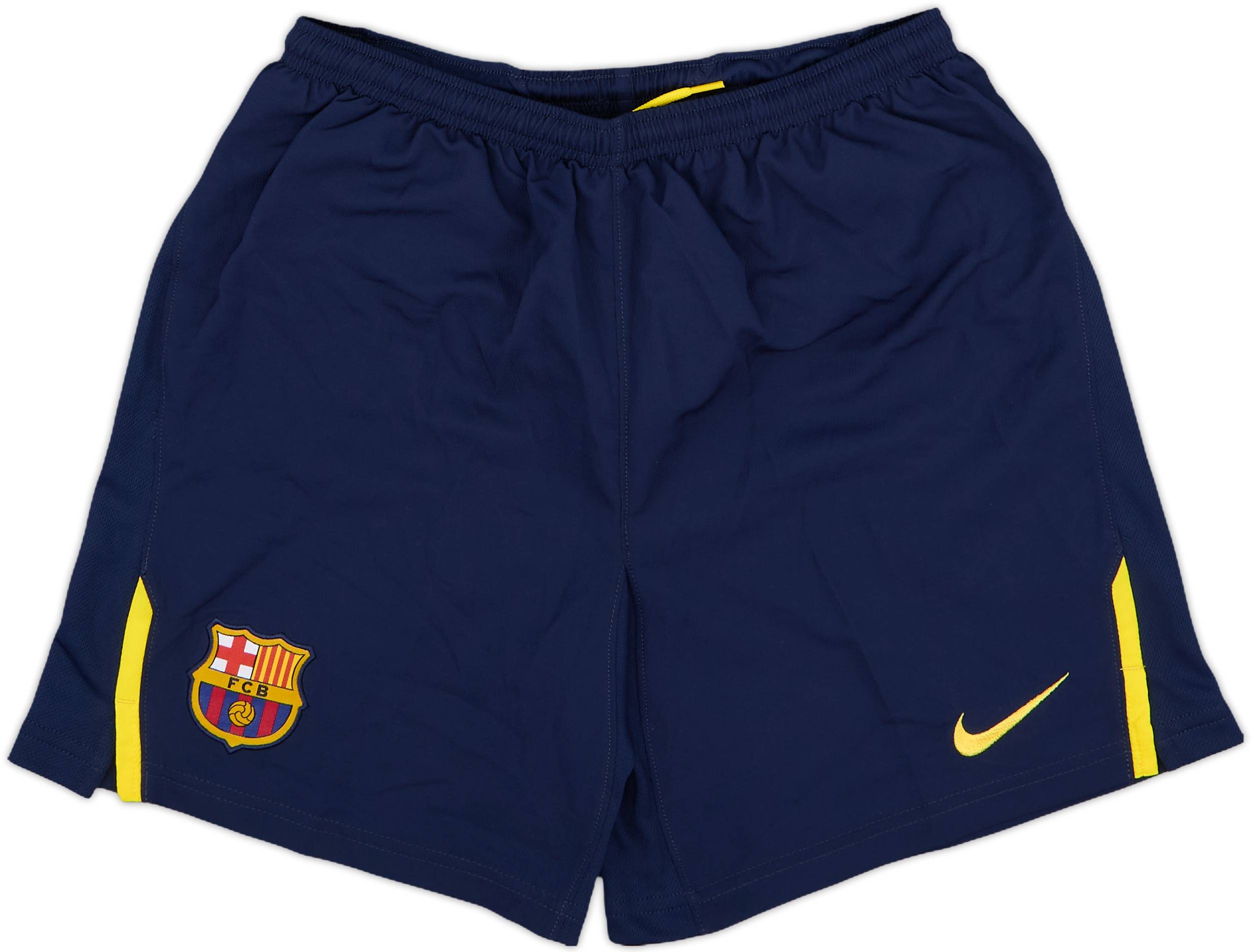 2008-09 Barcelona Away Shorts (L.Boys)
