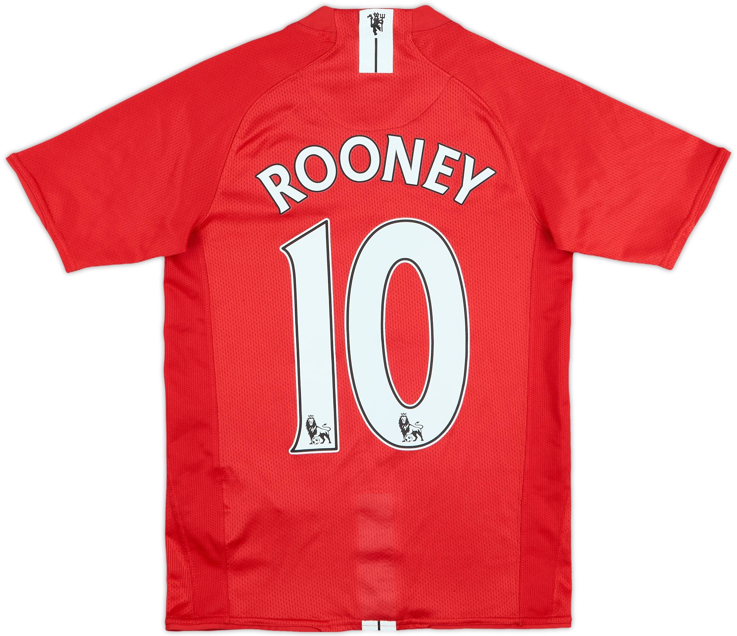 MANCHESTER UNITED 07-09 ホームユニフォーム 080525525313-