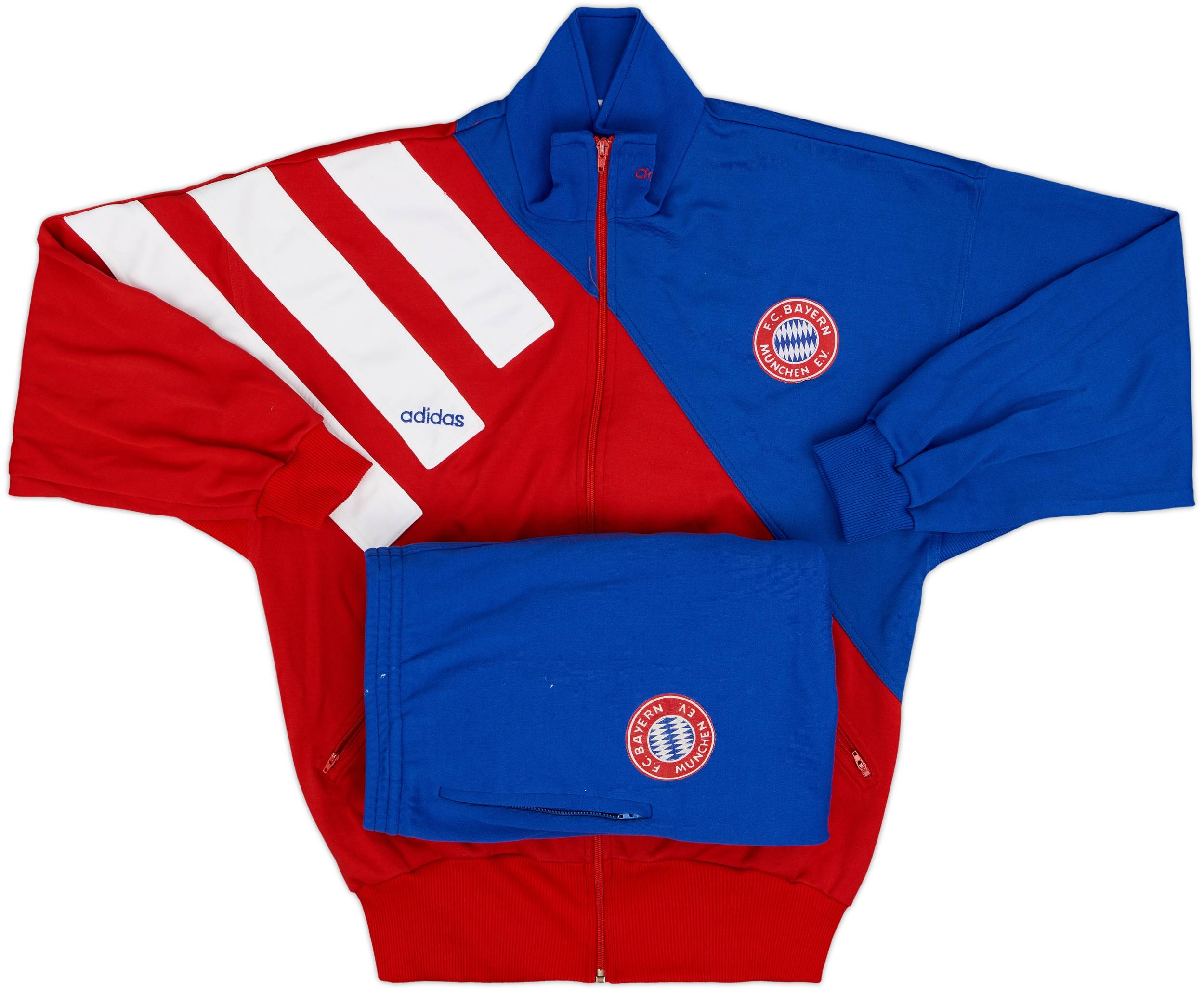 adidas FC Bayern München ジャージ XXO adidas FC Bayern Munich Icon Track Top Shadow Red JF0582