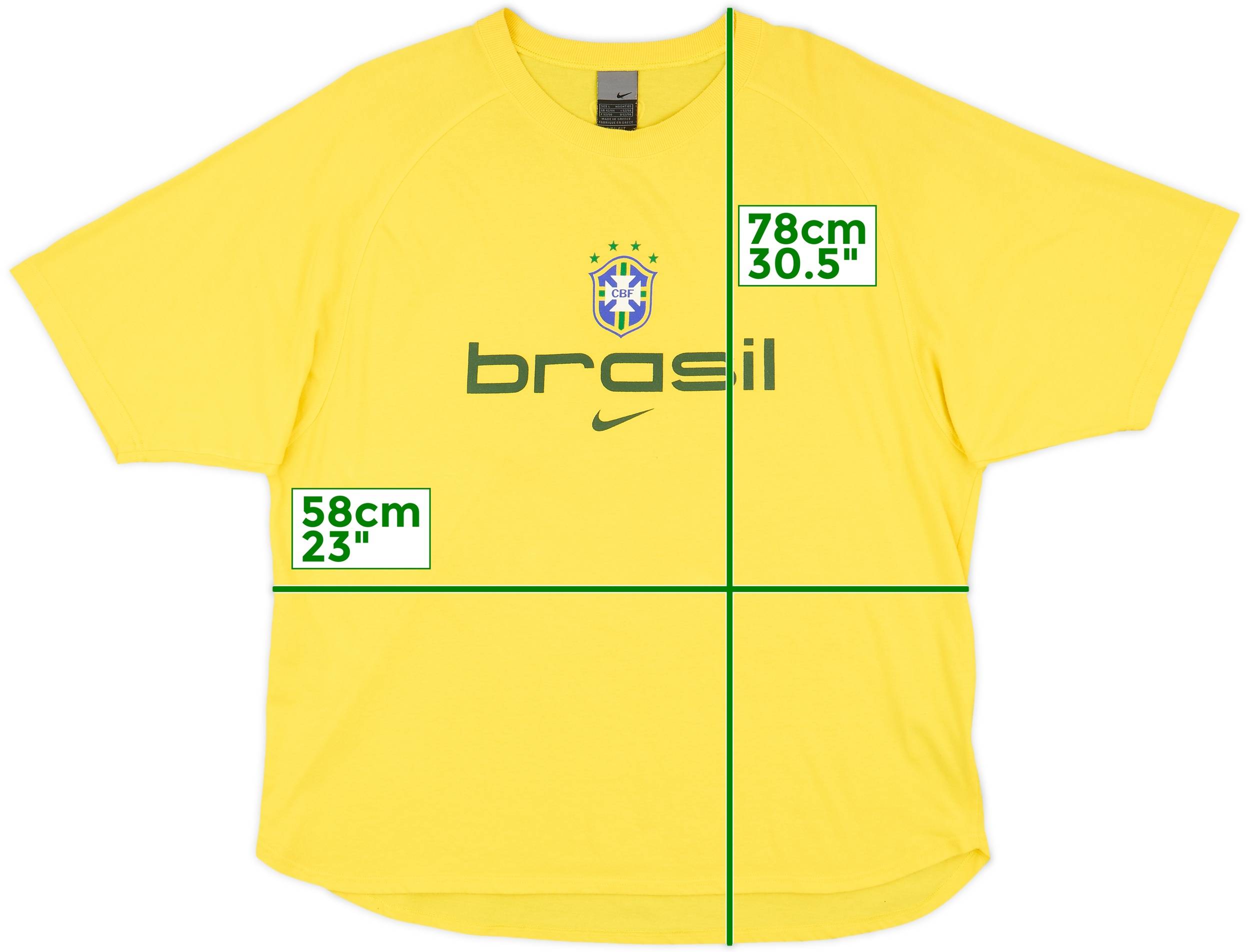 2002 World Cup Nike　M　ブラジル代表記念T 未使用ブラジル代表記念T 2002 World Cup Nike M