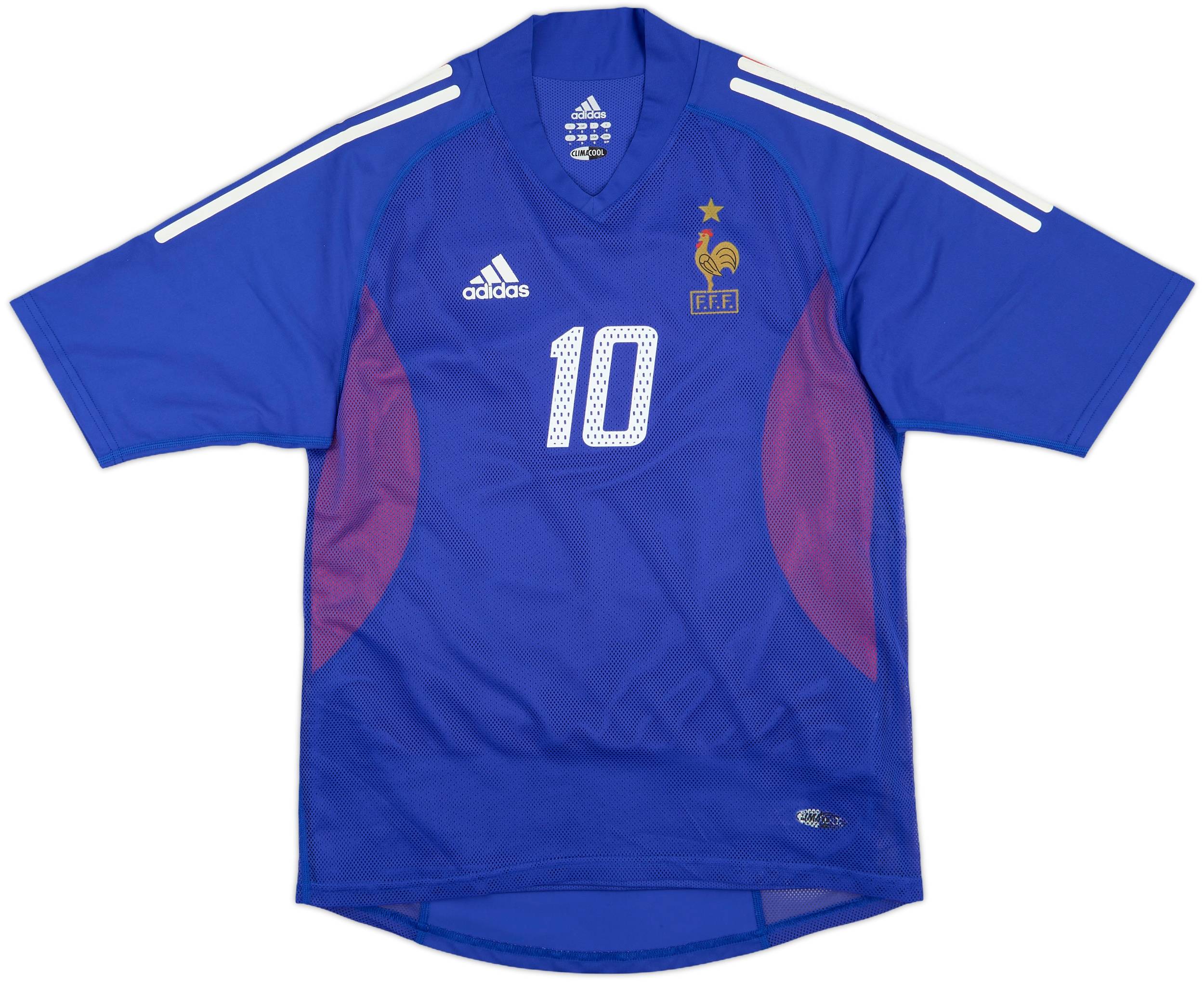 フランス代表 ZIDANE（ジダン）背番号10 シャツ Yahoo!オークション - 【フランス代表】 ジダン ZIDANE 背番号