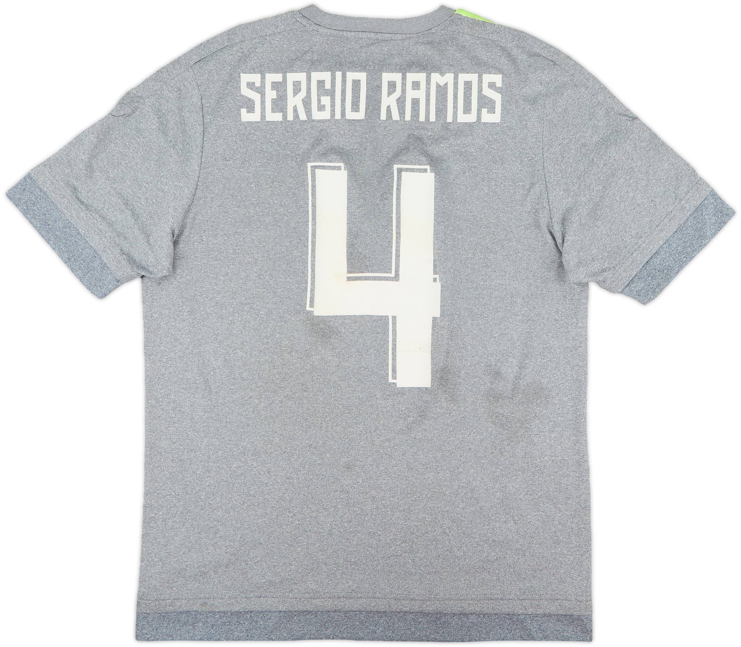 adidas Real Madrid Sergio Ramos シャツ Mサイズ Real Madrid Ramos Spain CL Player Issue Adizero Shirt Match
