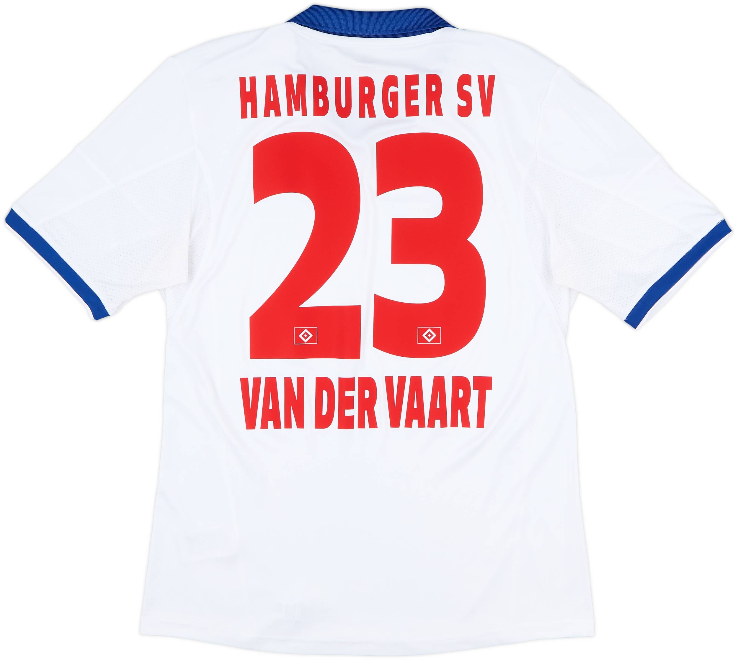 2013-14 Hamburg Home Shirt Van Der Vaart #23 - 7/10 - (M)