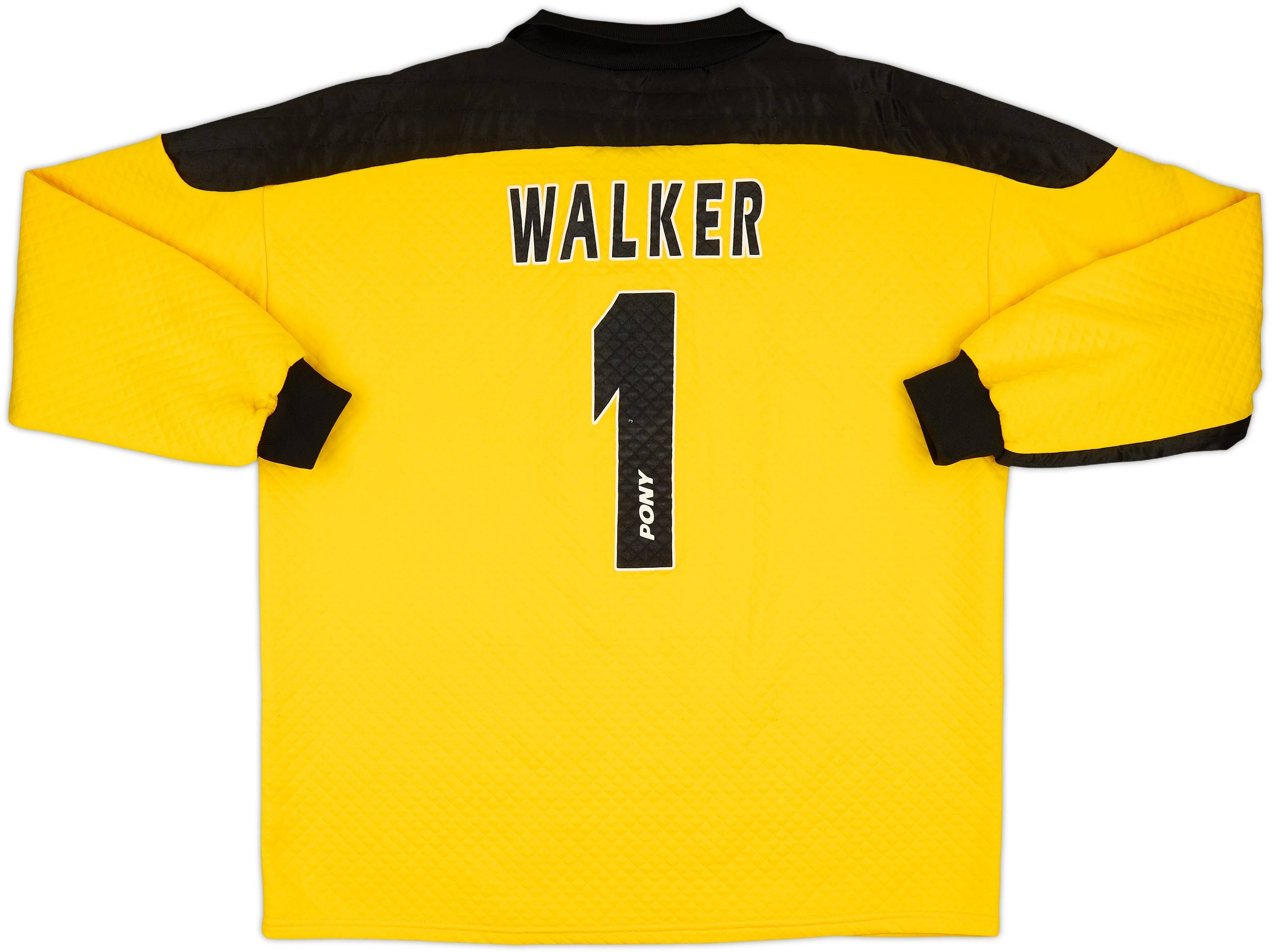 GULL 【2mm JERSEY TOPPER】 1995-96 Tottenham GK Shirt Walker #1 - 9/10 - (XL)