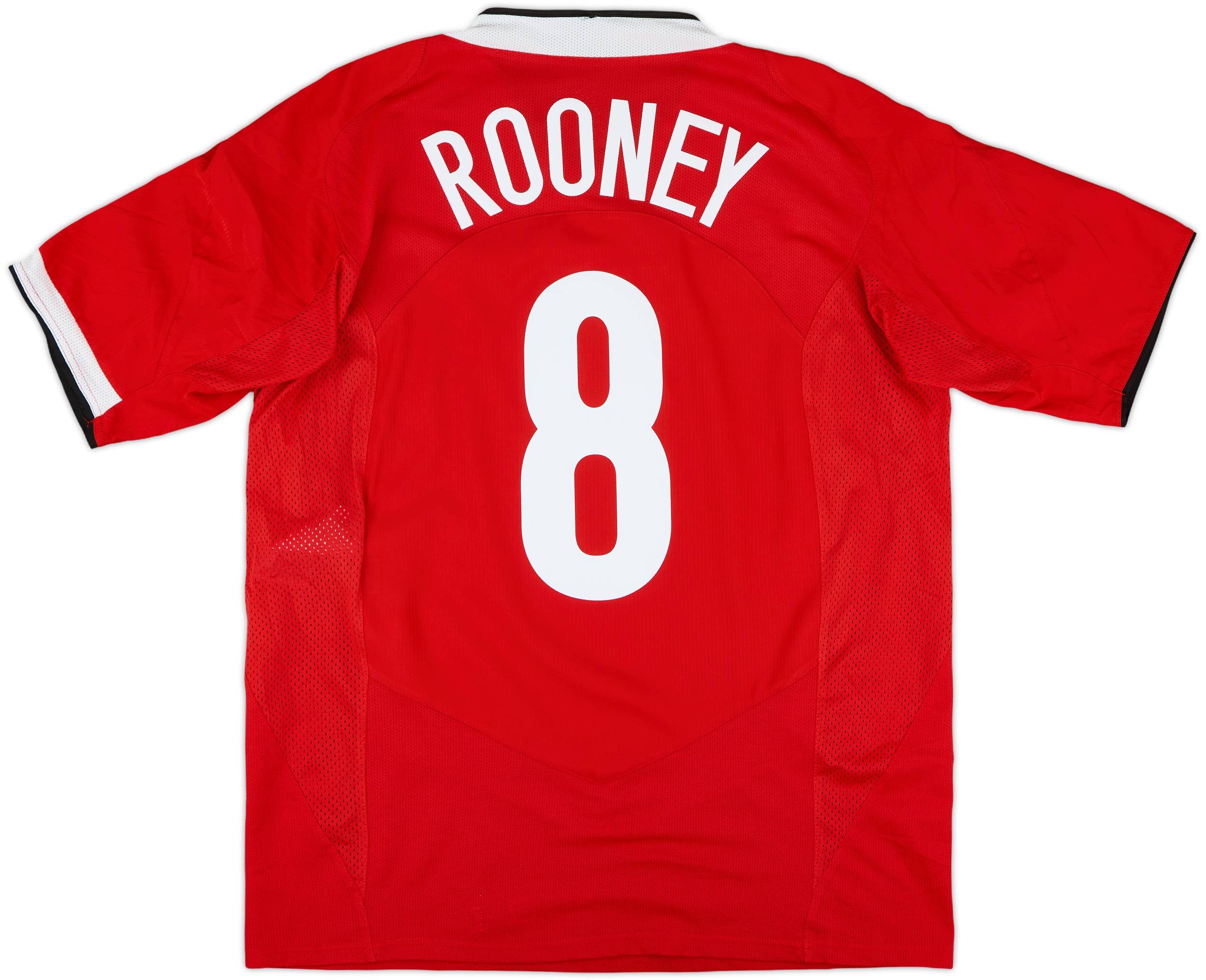 2004-06 Manchester United Home Shirt Rooney #8 - 6/10 - (L)