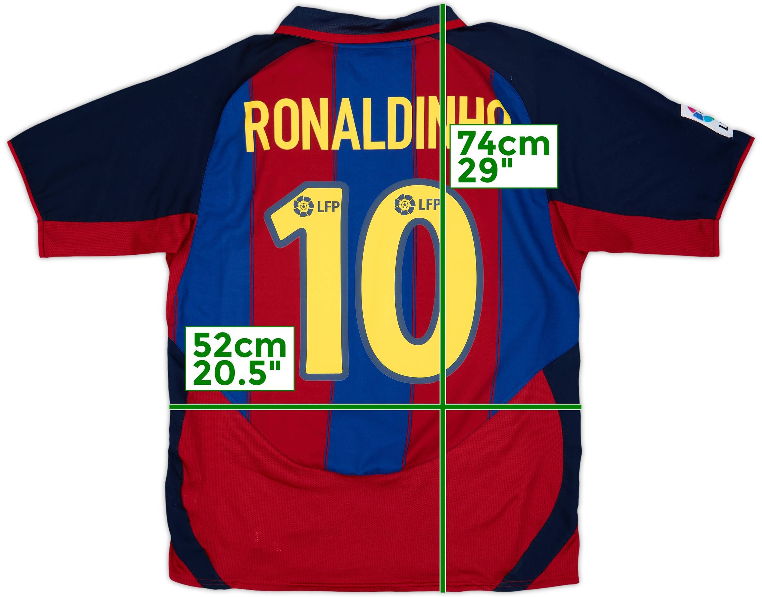 難あり　FCバルセロナ RONALDINHO シャツ 10番 FCバルセロナ RONALDINHO 10 シャツ 難あり FCバルセロナ