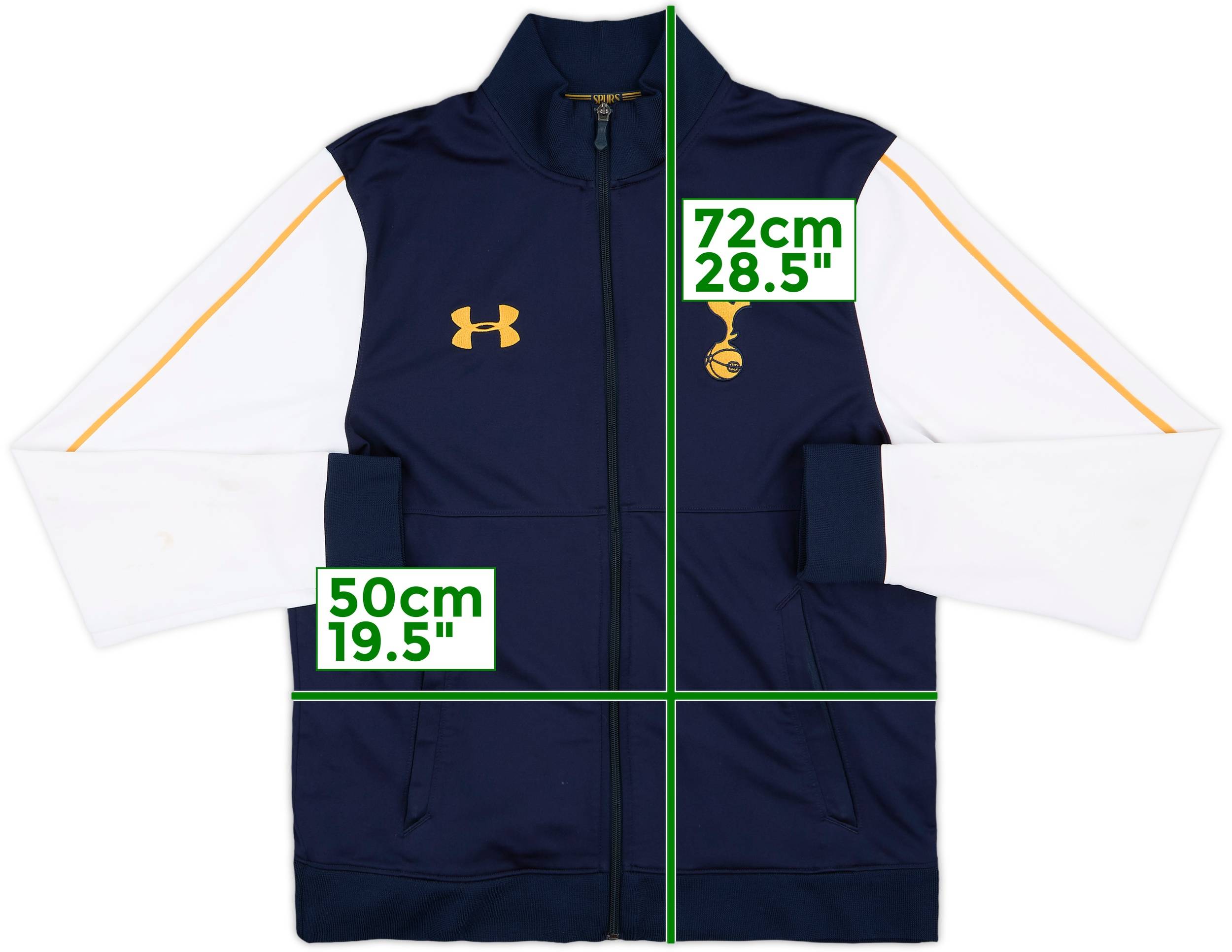 2016-17 Tottenham Under Armour Track Jacket - 5/10 - (L)