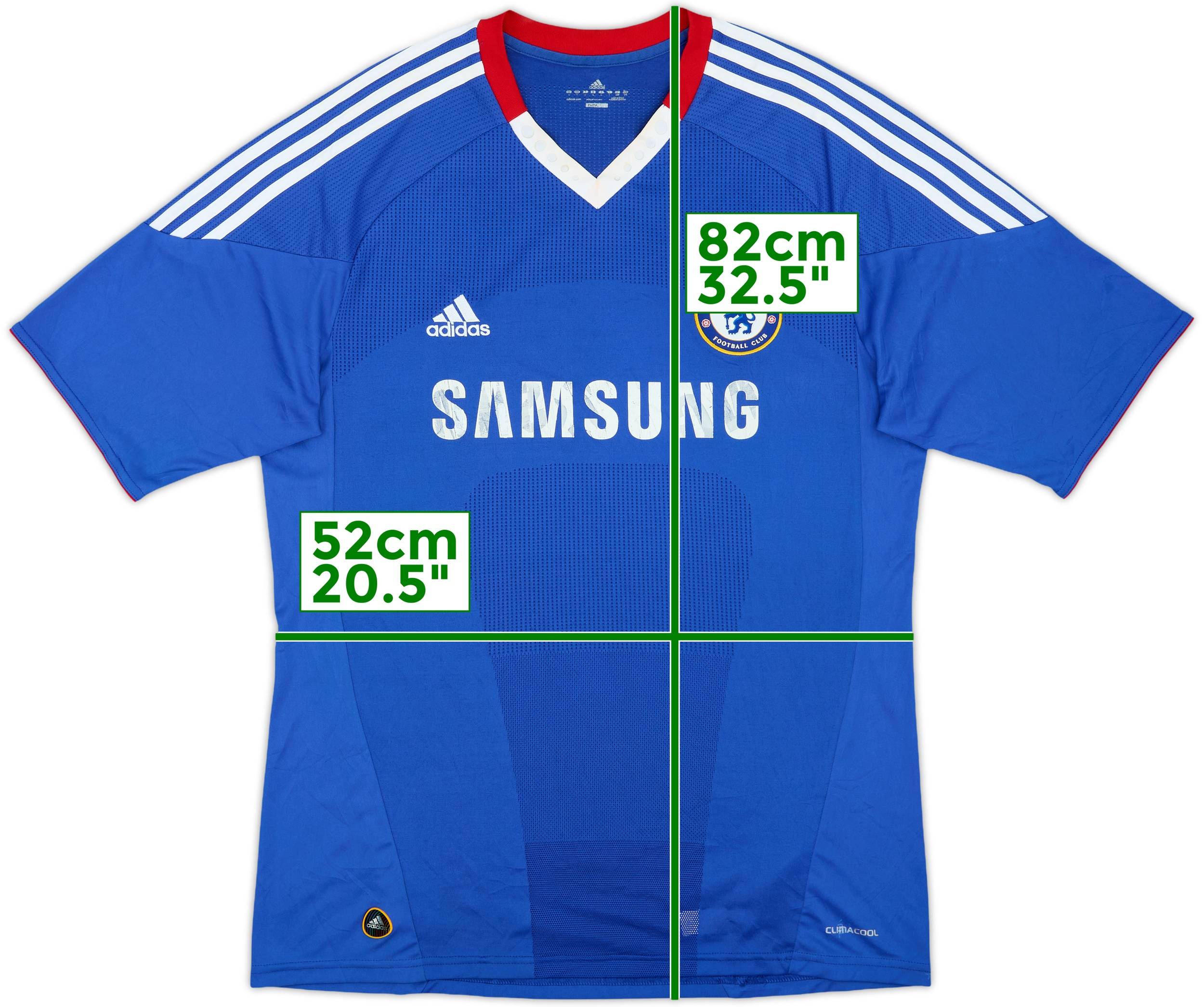 Chelsea FC 10/11 エッシェン ユニフォーム 2010-11 Chelsea Home Shirt - 5/10 - (L)