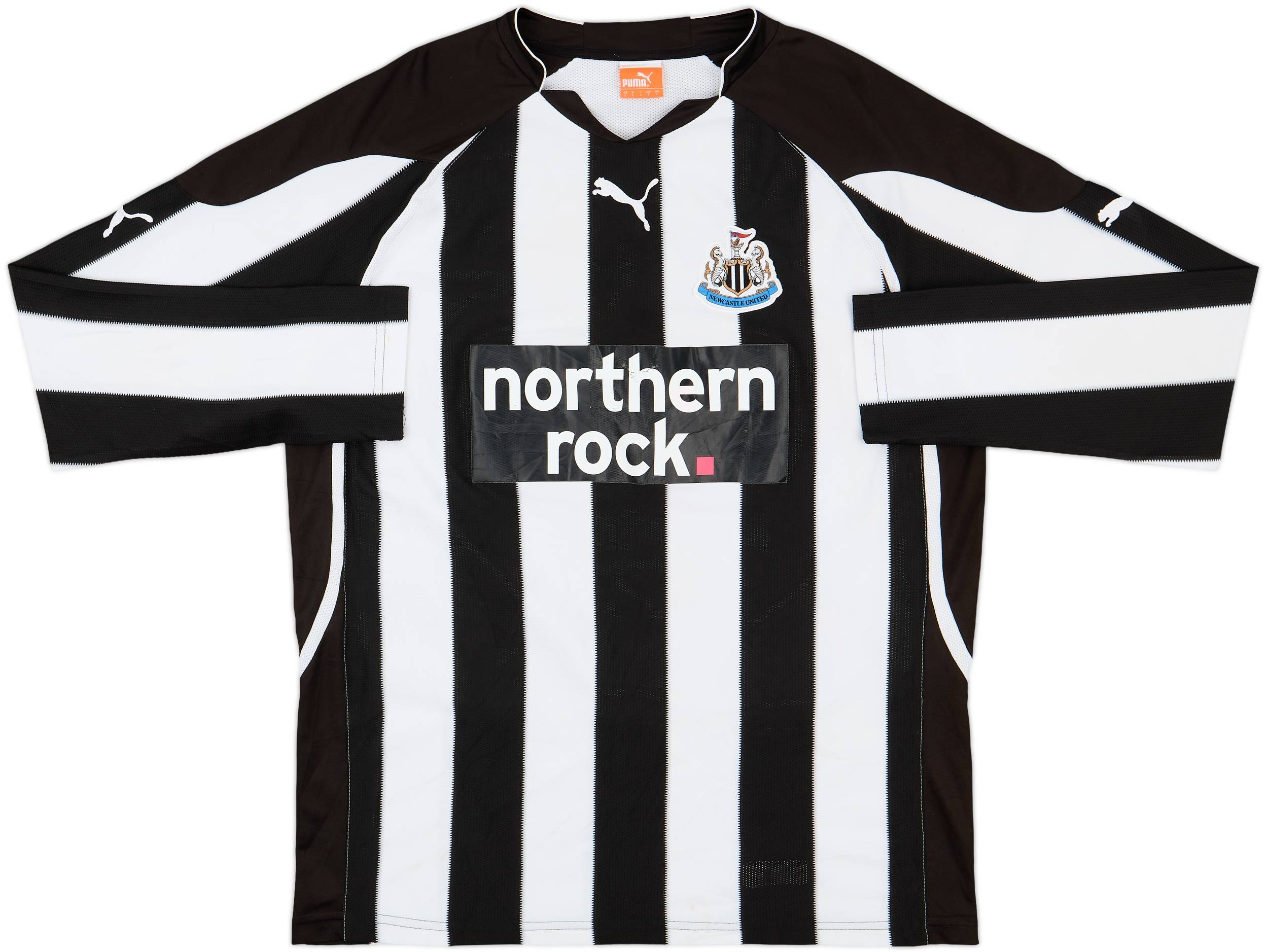 2010-11 Newcastle Home L/S Shirt Ben Arfa #37 - 6/10 - (L)