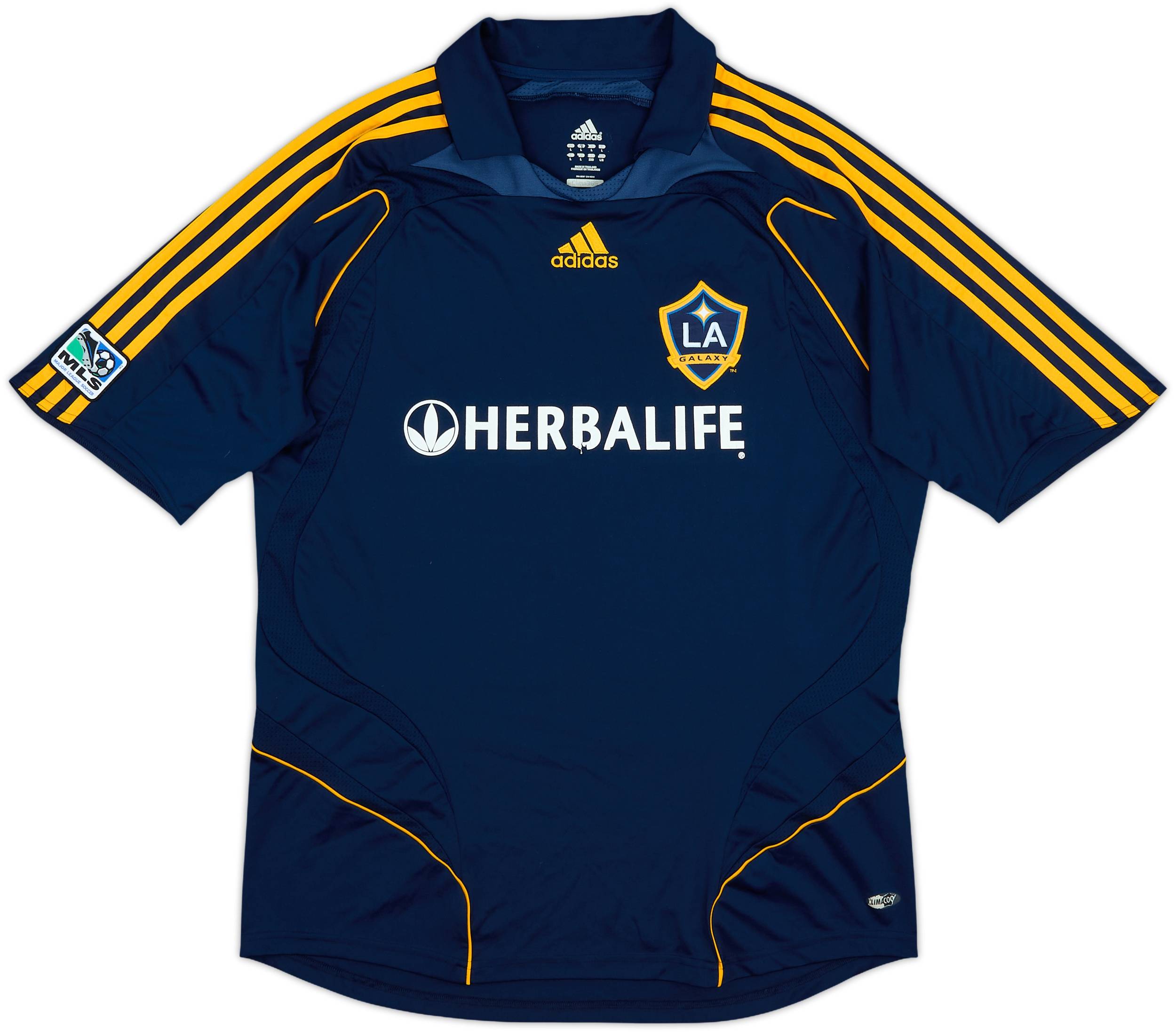 【NEW】【ベッカム】【MLSパッチ付】LAギャラクシー(2007) New XL Vintage LA Los Angeles Galaxy Adidas Authentic 2007