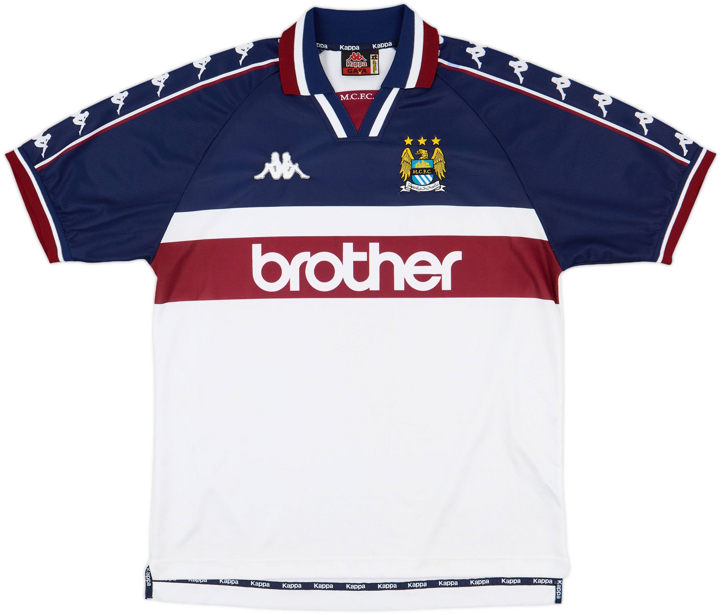 97-98 Manchester City ユニフォーム 1997-98 Manchester City Home Retro Jersey