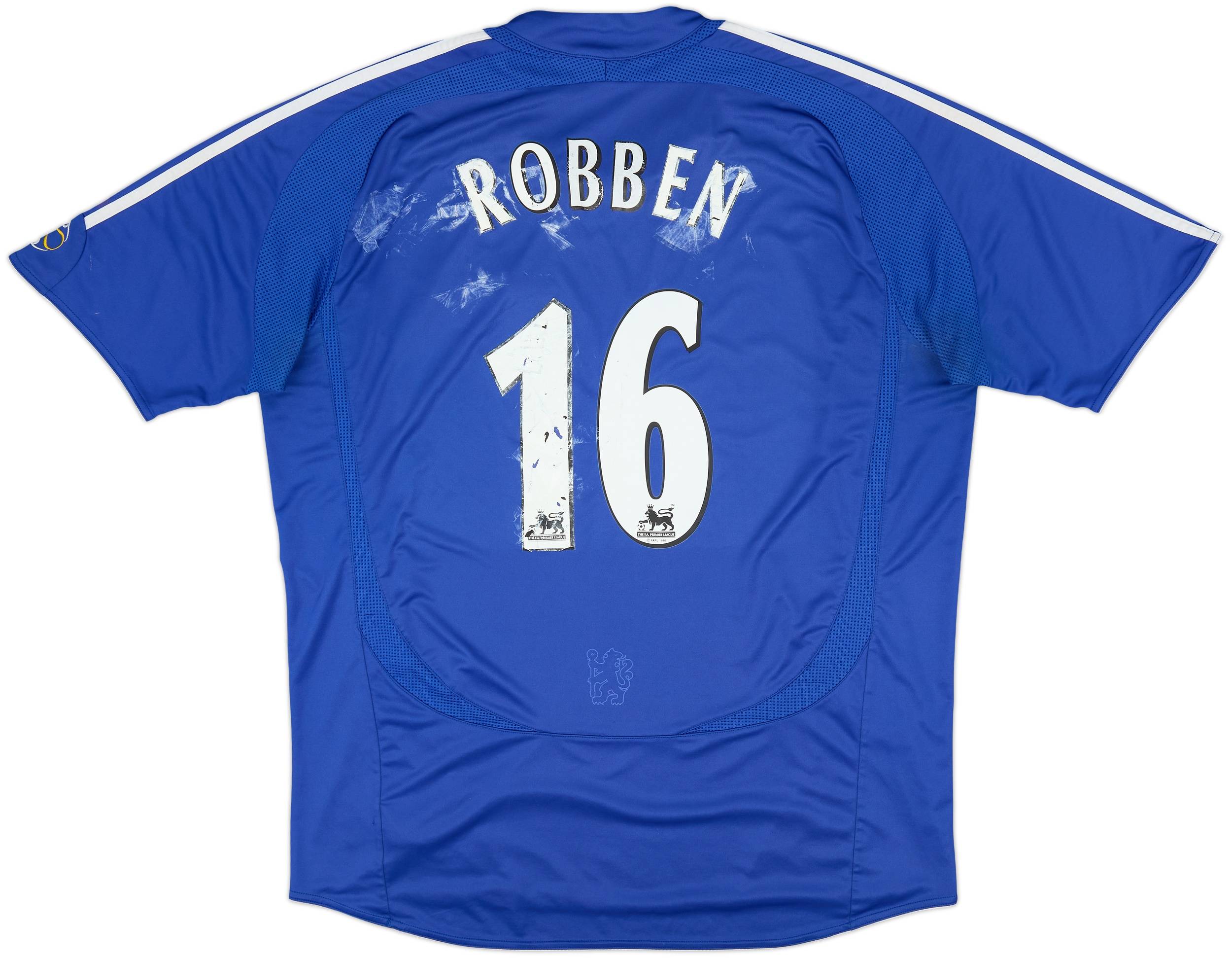 ブルーズ必見 05/06 CHELSEA  Kit ROBBEN 16 2006-08 Chelsea Home Shirt Robben #16 - 4/10 - (XXL)