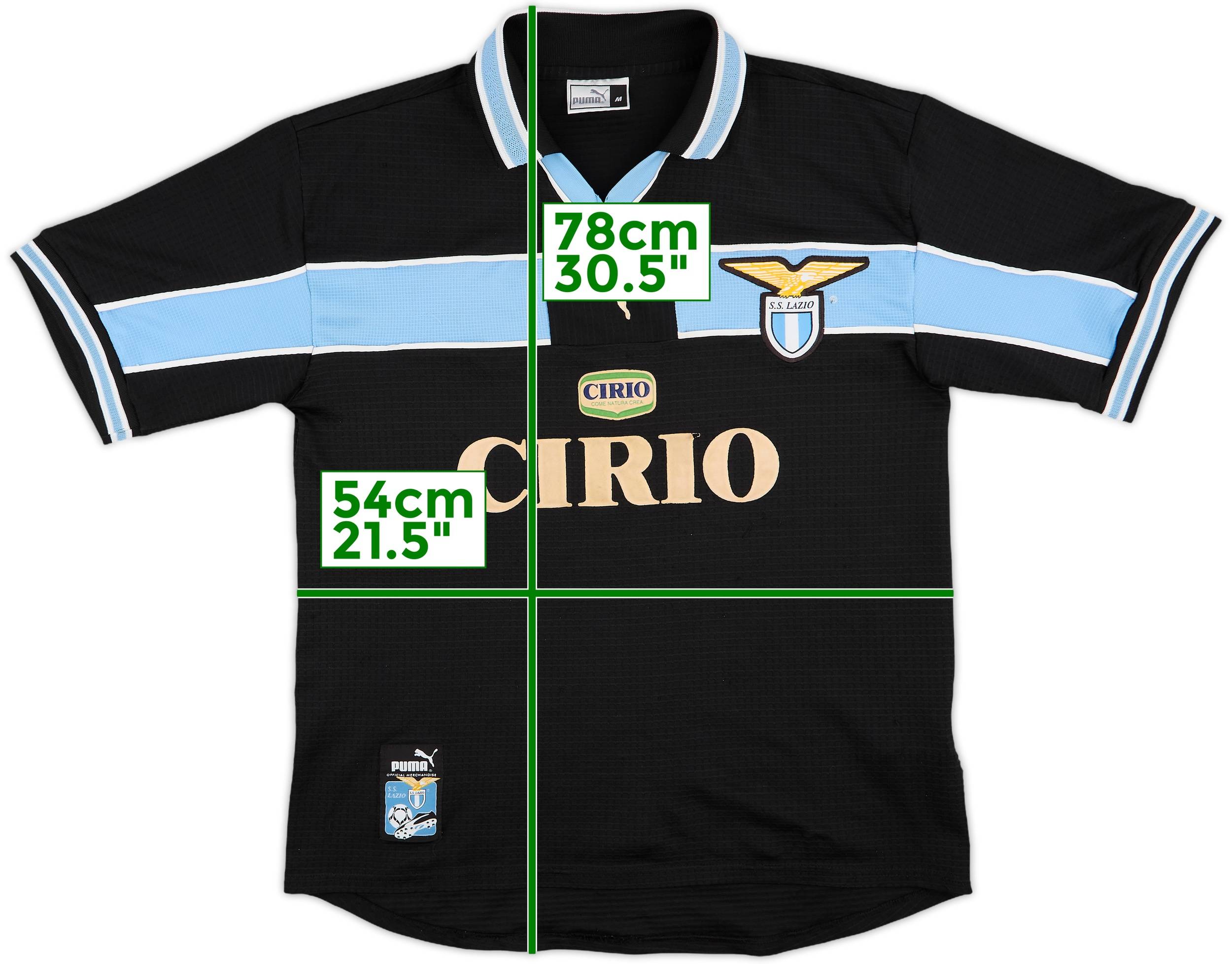 1998-99 Lazio Away Shirt - 4/10 - (M)