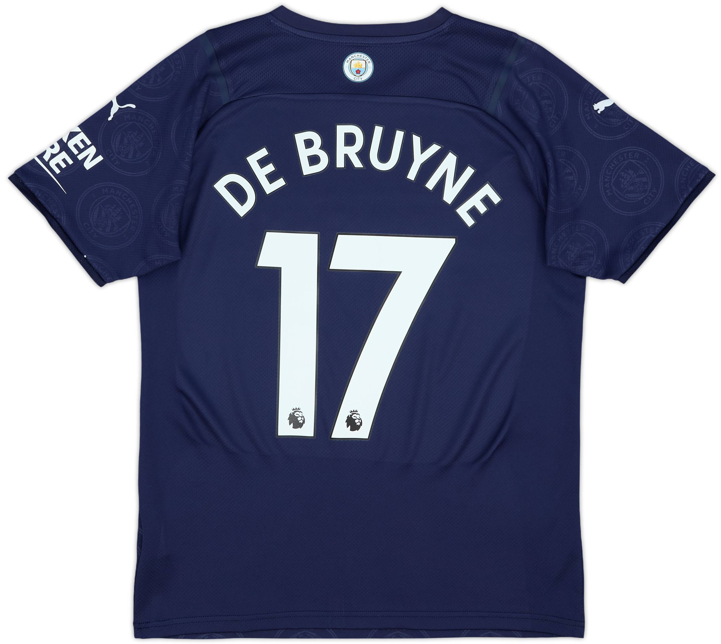 2021-22 Manchester City Third Shirt De Bruyne #17 - 10/10 - (M)