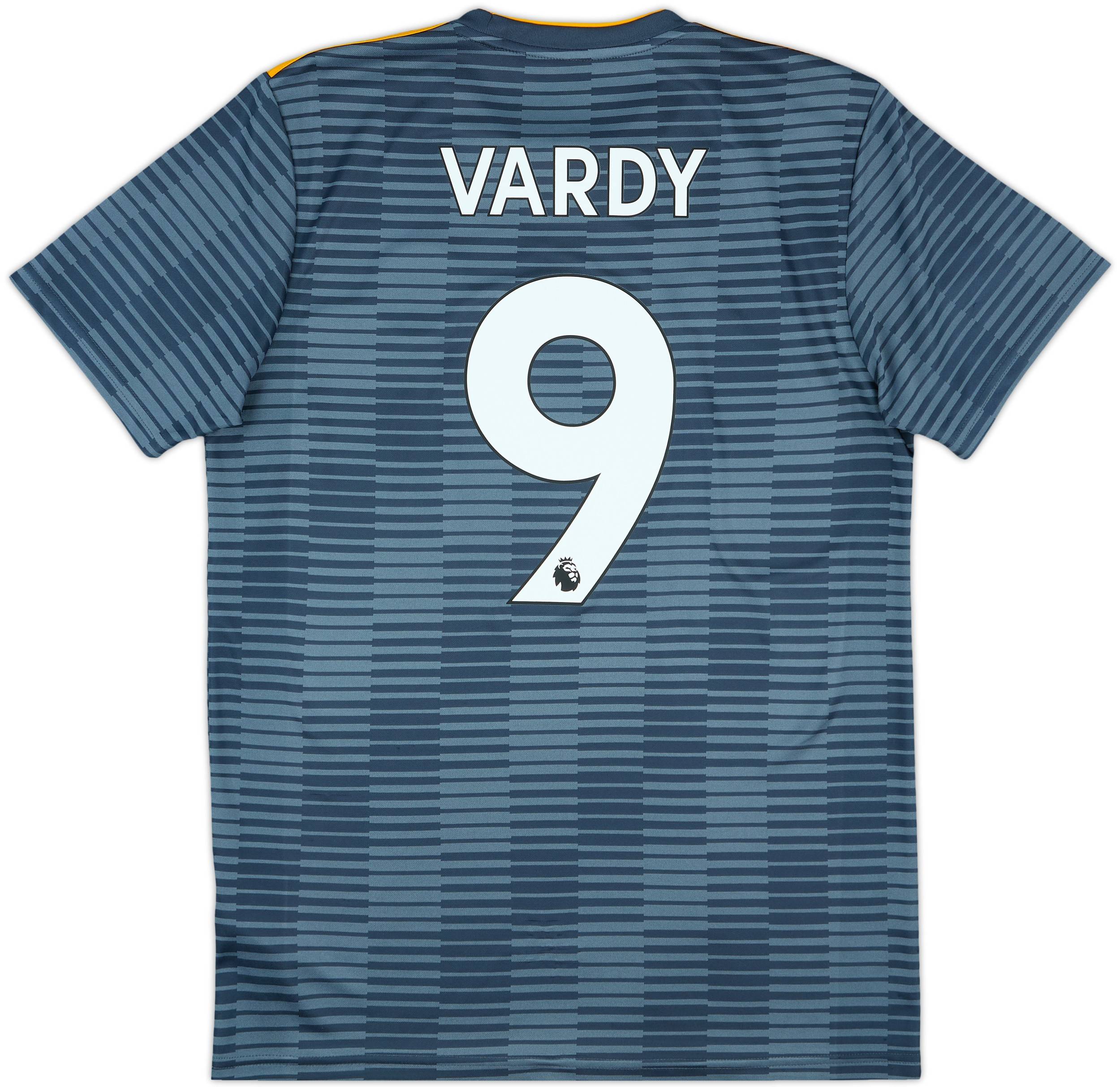 2018-19 Leicester Away Shirt Vardy #9 - 9/10 - (M)