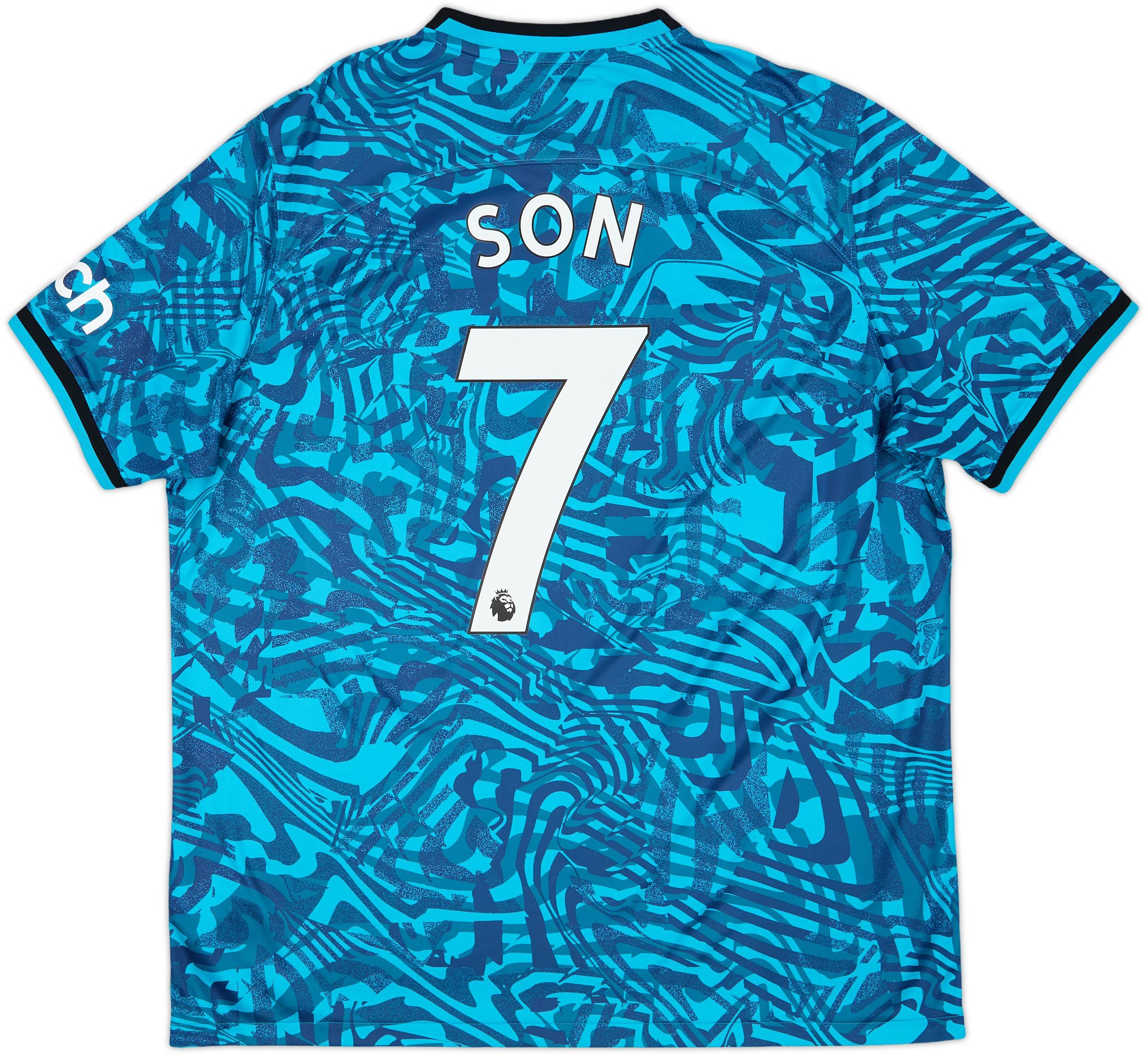 Tottenham Hotspur Son 7 オーセンティックLサイズ 2021-22 Tottenham Home Shirt Son #7 - 7/10 - (S)