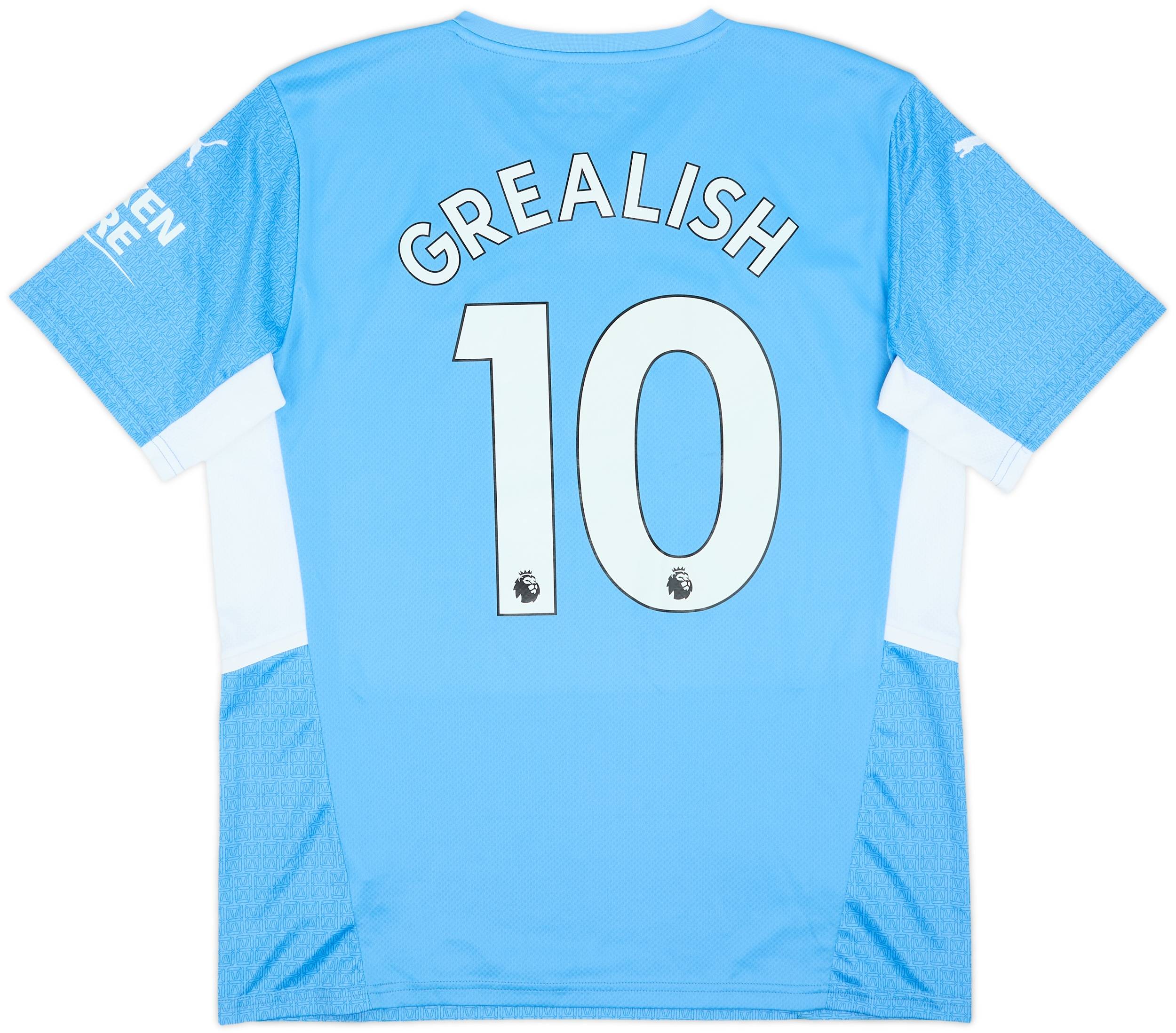 マンチェスター・シティ GREALISH 10 シャツ Puma Man City Home Grealish 10 Jersey 2024-2025 (Premier League)