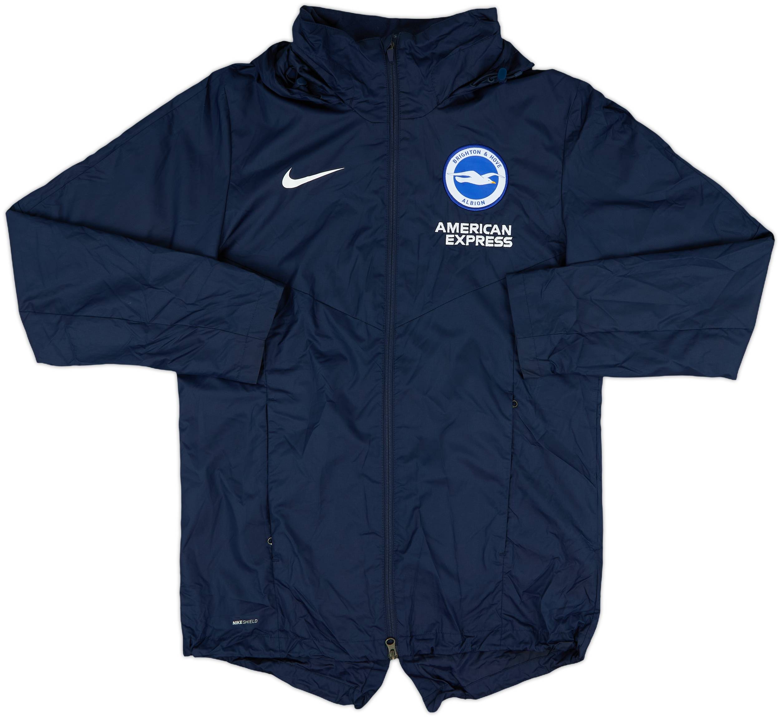 2020-21 Brighton Nike Hooded Rain Jacket - 10/10 - (M)