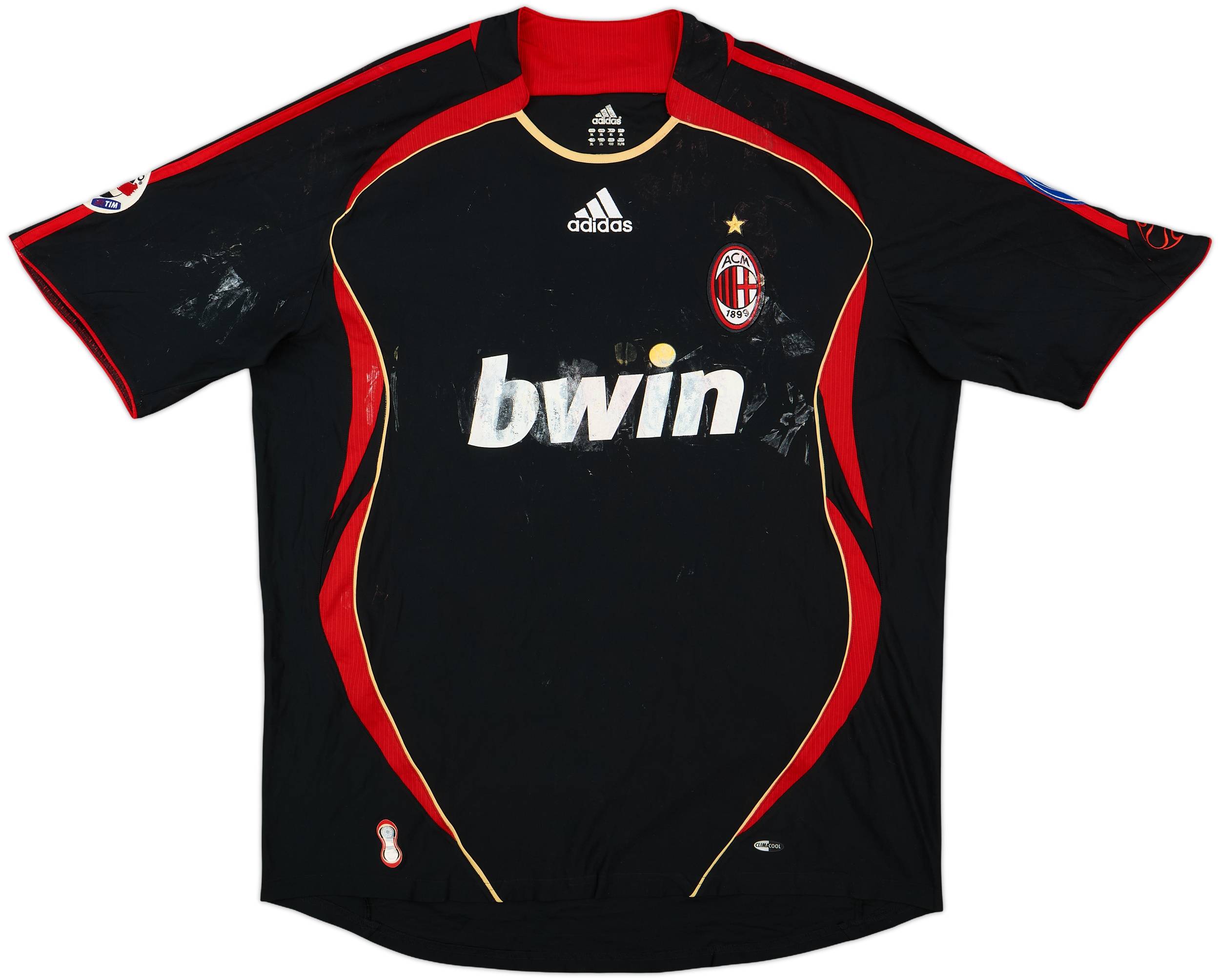 2006-07 AC Milan Signed Third Shirt Gilardino #11 - 3/10 - (XL)