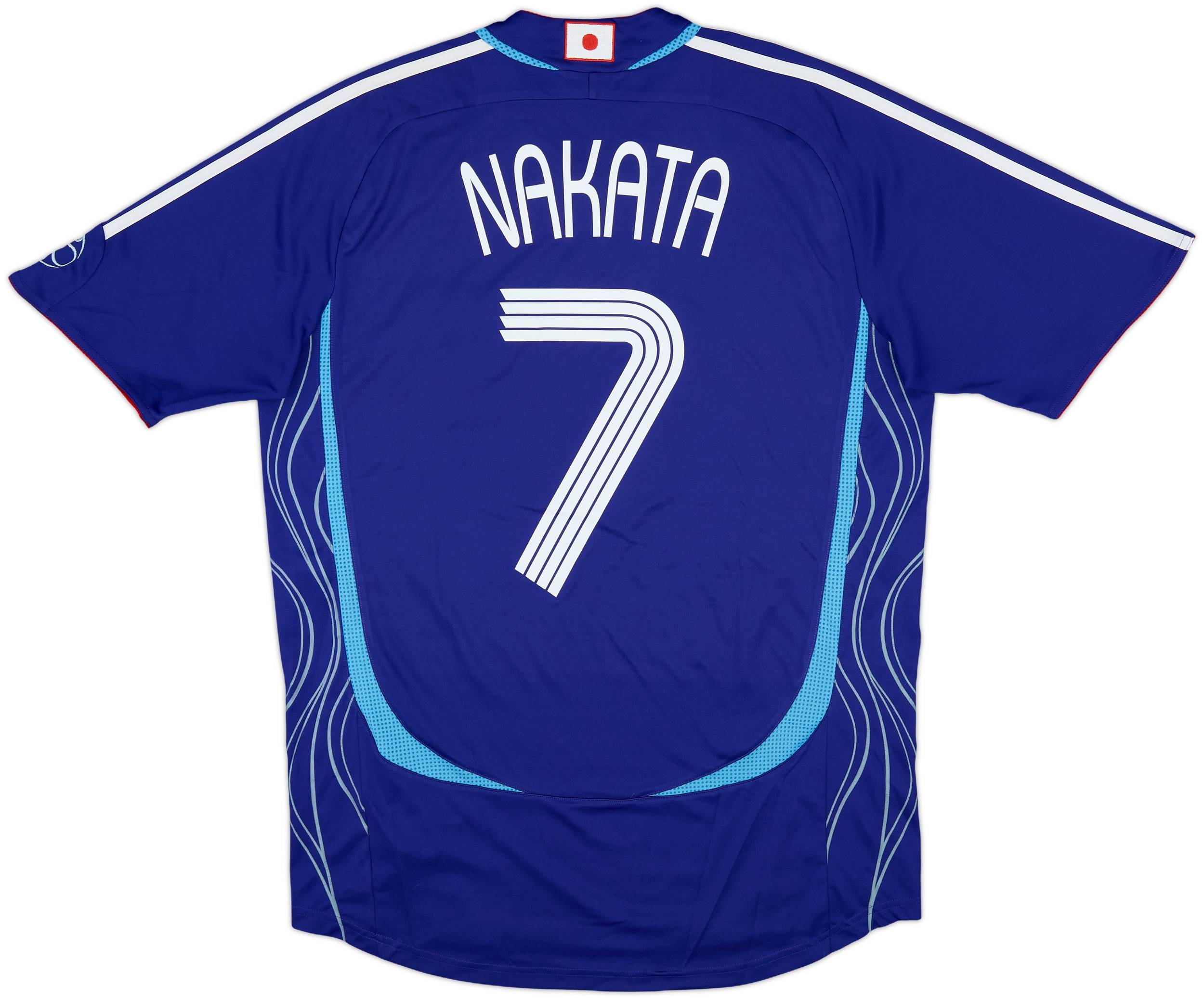 2006-08 Japan Home Shirt Nakata #7 - 7/10 - (L)