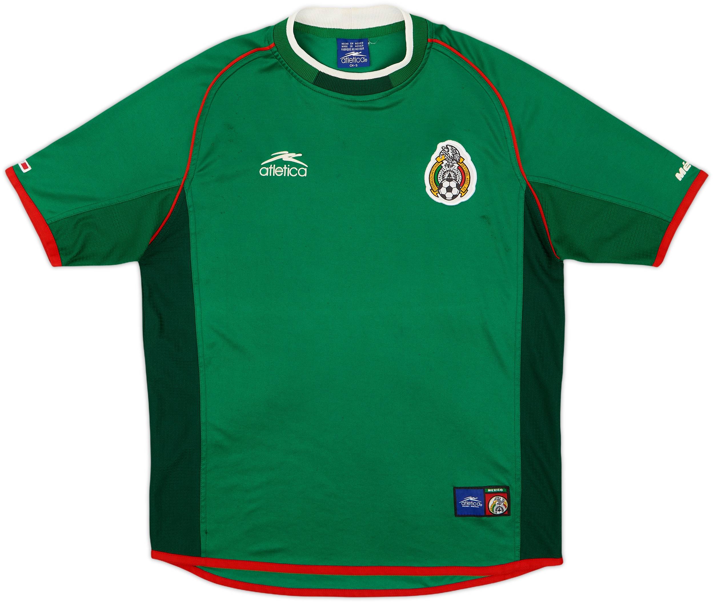 Atletica サッカー2001/02年 メキシコ代表 ユニフォーム 2001-02 Mexico Home Shirt - 5/10 - (S)