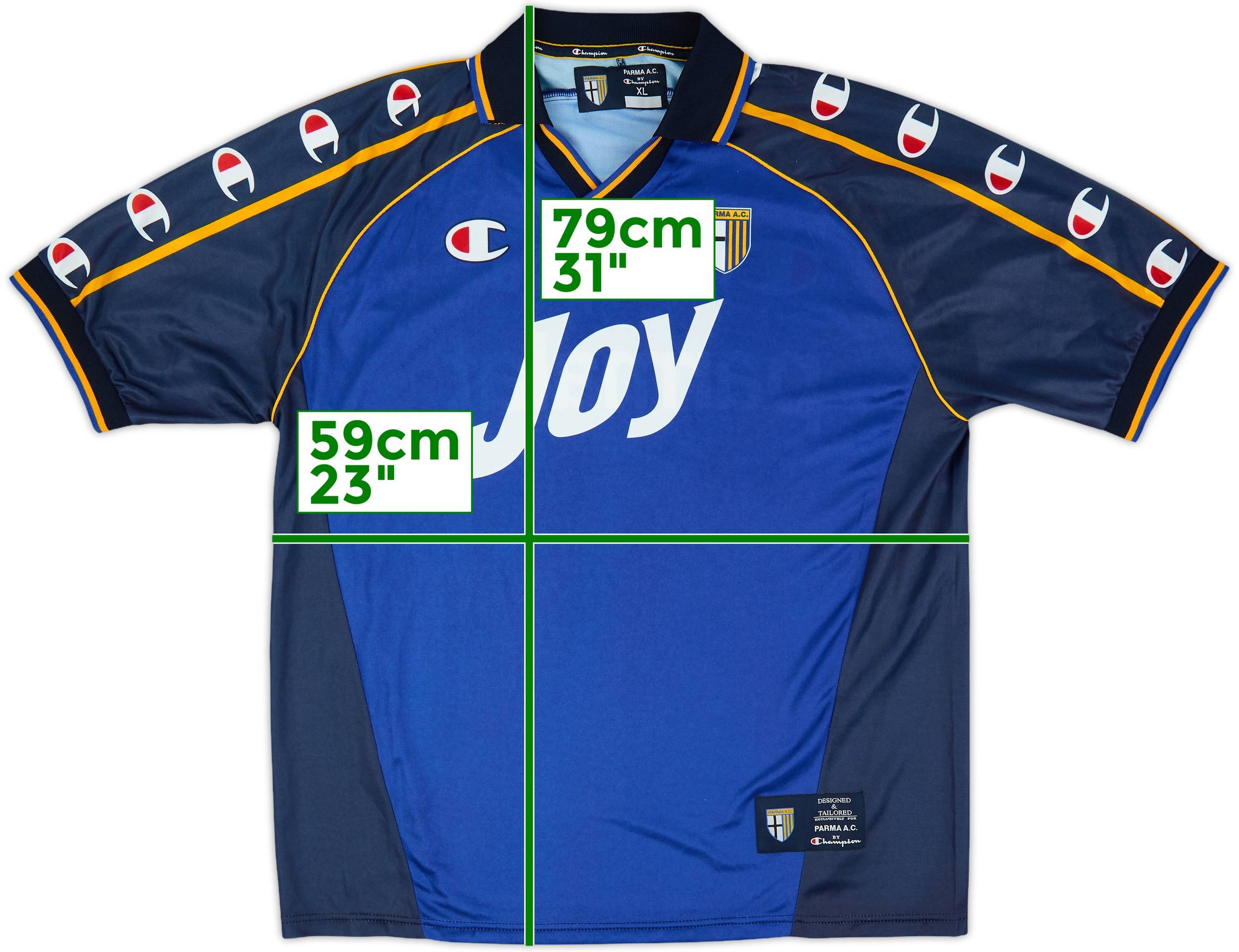 2001-02 Parma Champion Training Shirt - 9/10 - (XL)