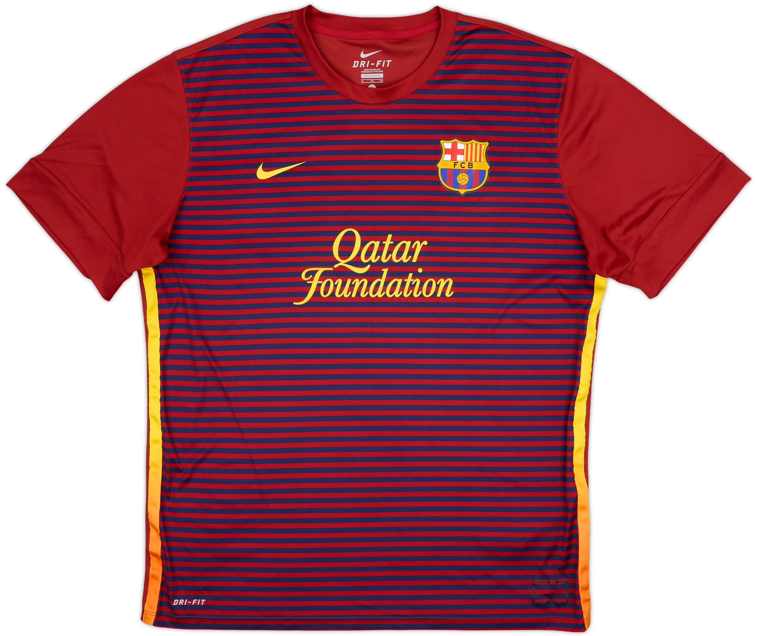 2012-13 Barcelona Nike Training Shirt - 8/10 - (XL)