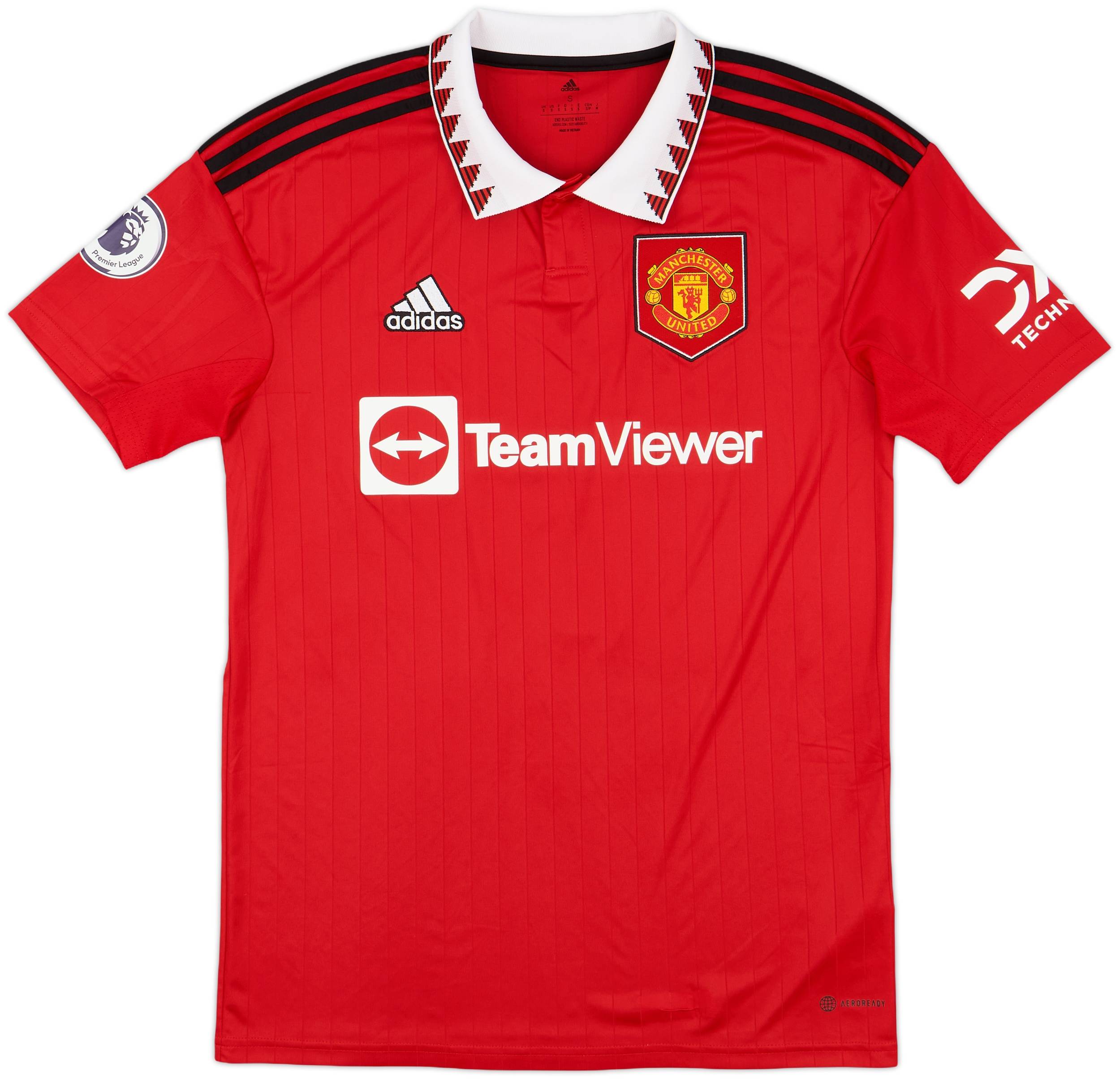 2022-23 Manchester United Home Shirt Ronaldo #7 - 8/10 - (S)