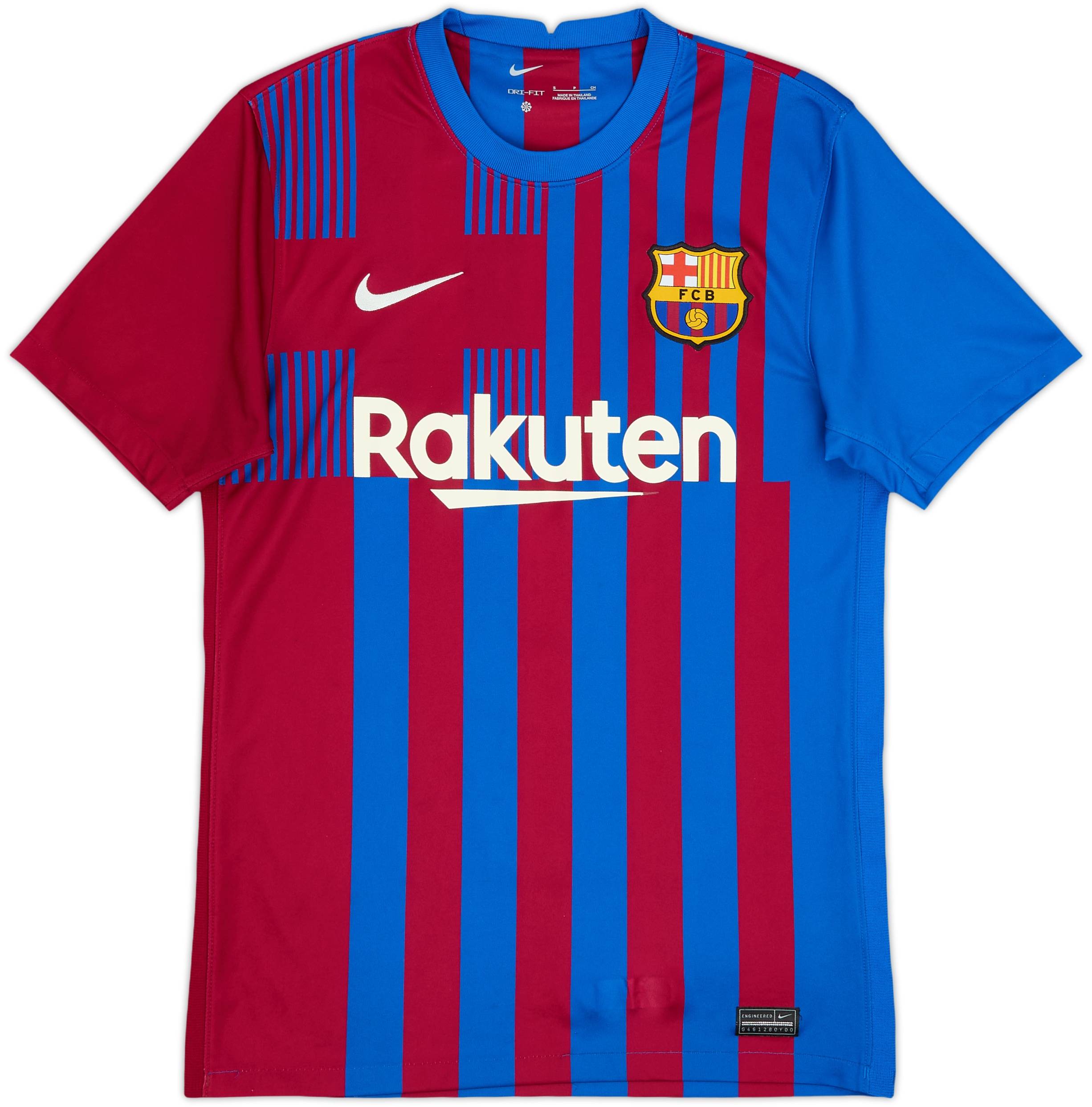 2021-22 Barcelona Home Shirt - 5/10 - (S)