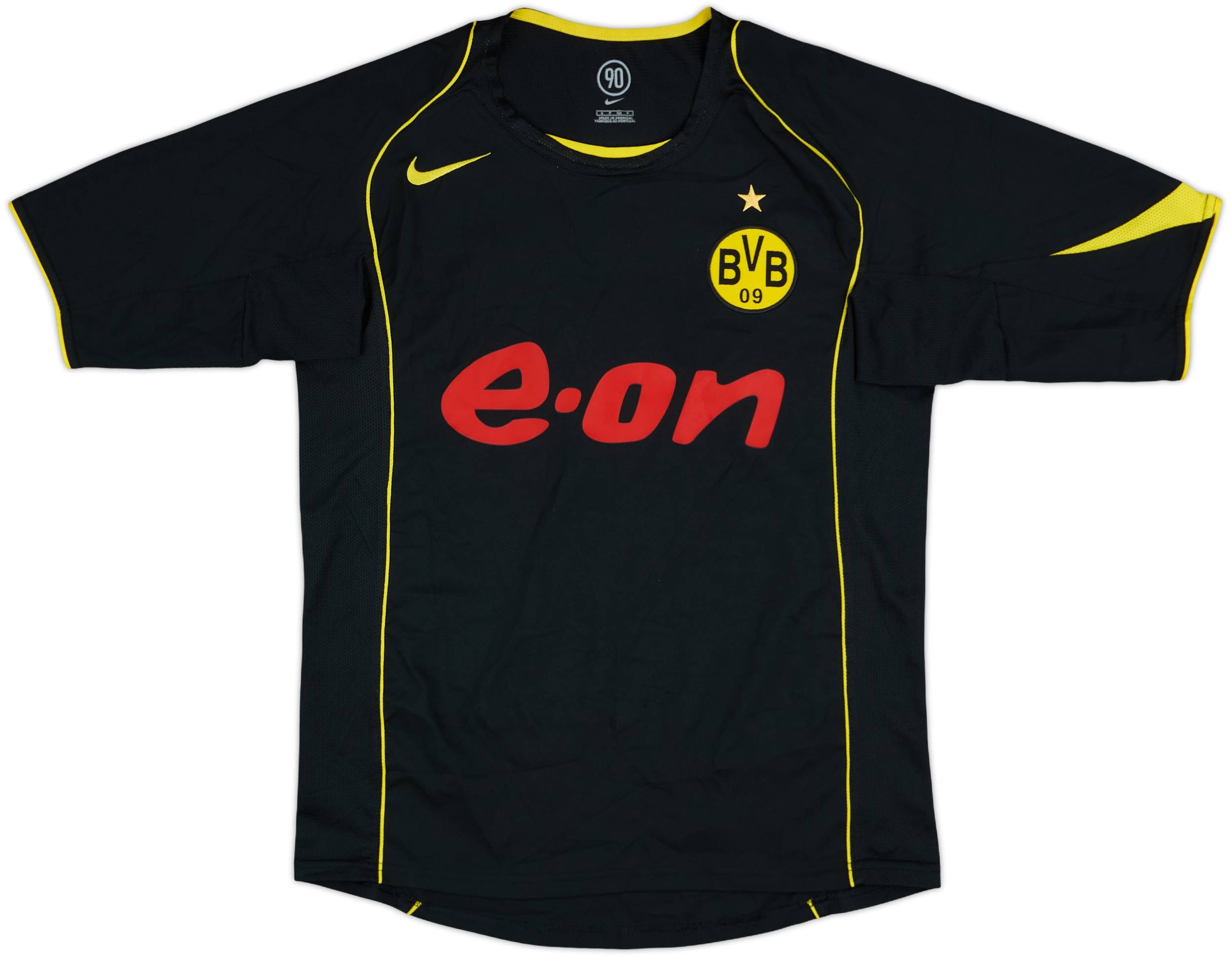 ウェア 04-05 Dortmund Signature Game Shirt 2004-05 Borussia Dortmund Away Shirt #8 - 8/10 - (S)