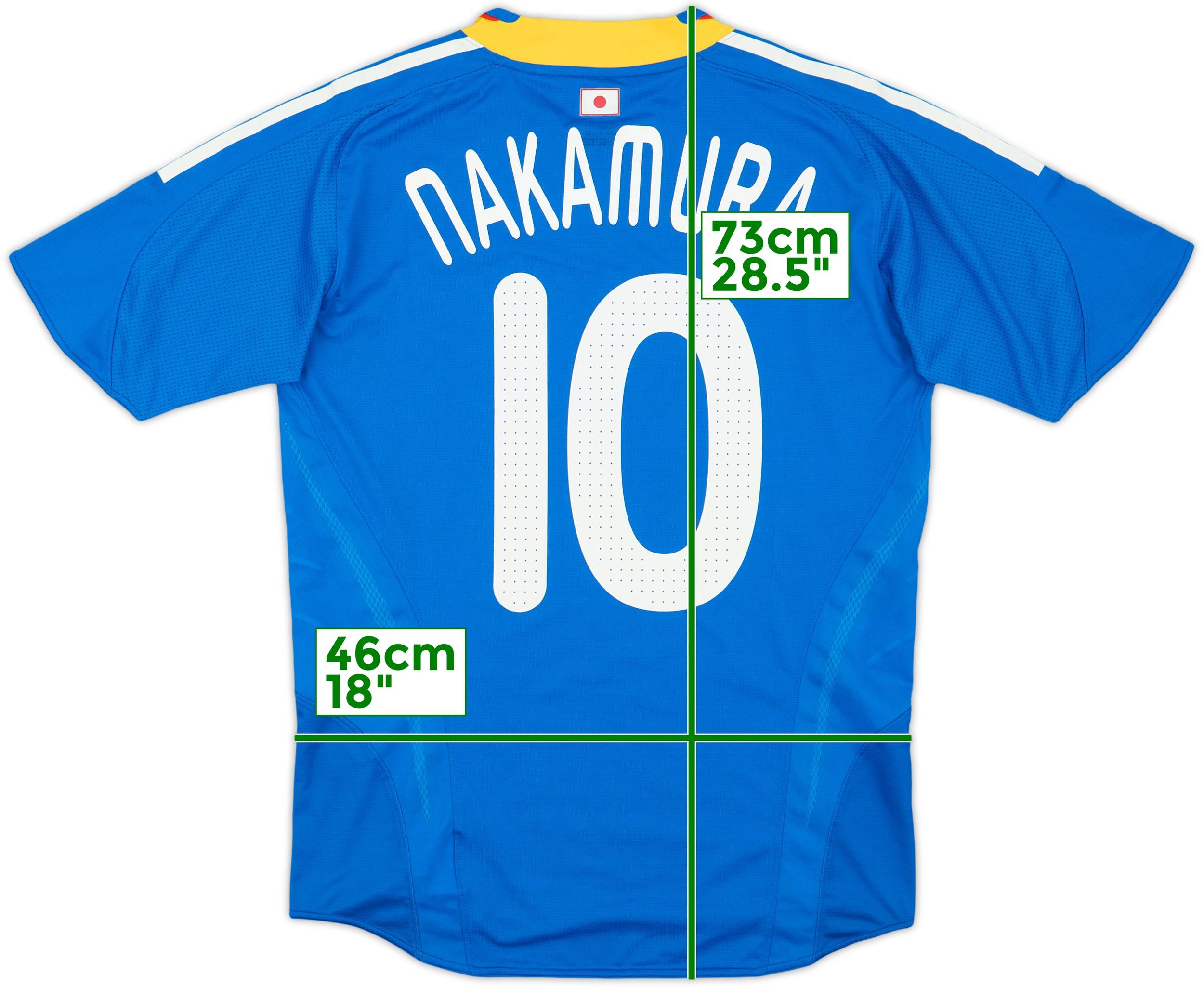 2008-09 Japan Home Shirt Nakamura #10 - 8/10 - (L.Boys)