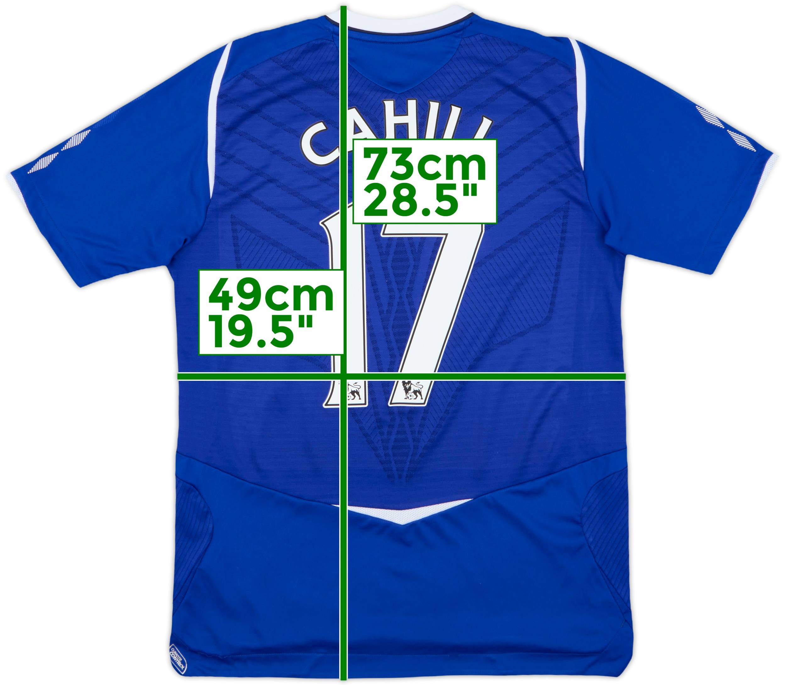 2008-09 Everton Home Shirt Cahill #17 - 10/10 - (M)