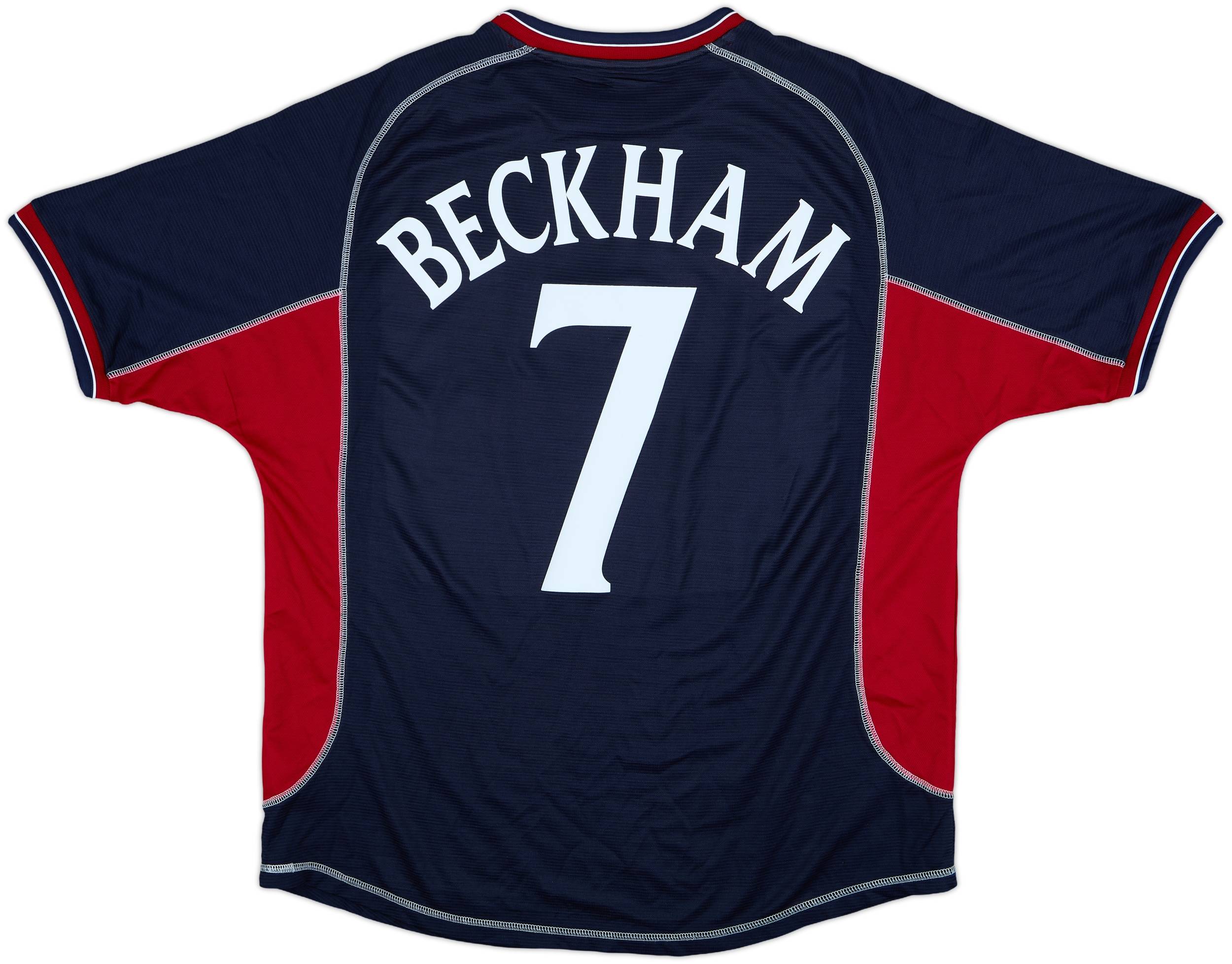 【2000/01】マンチェスター・ユナイテッド（3RD） ベッカム 2000-01 Manchester United Third Shirt Beckham #7 - 8/10 - (XL)