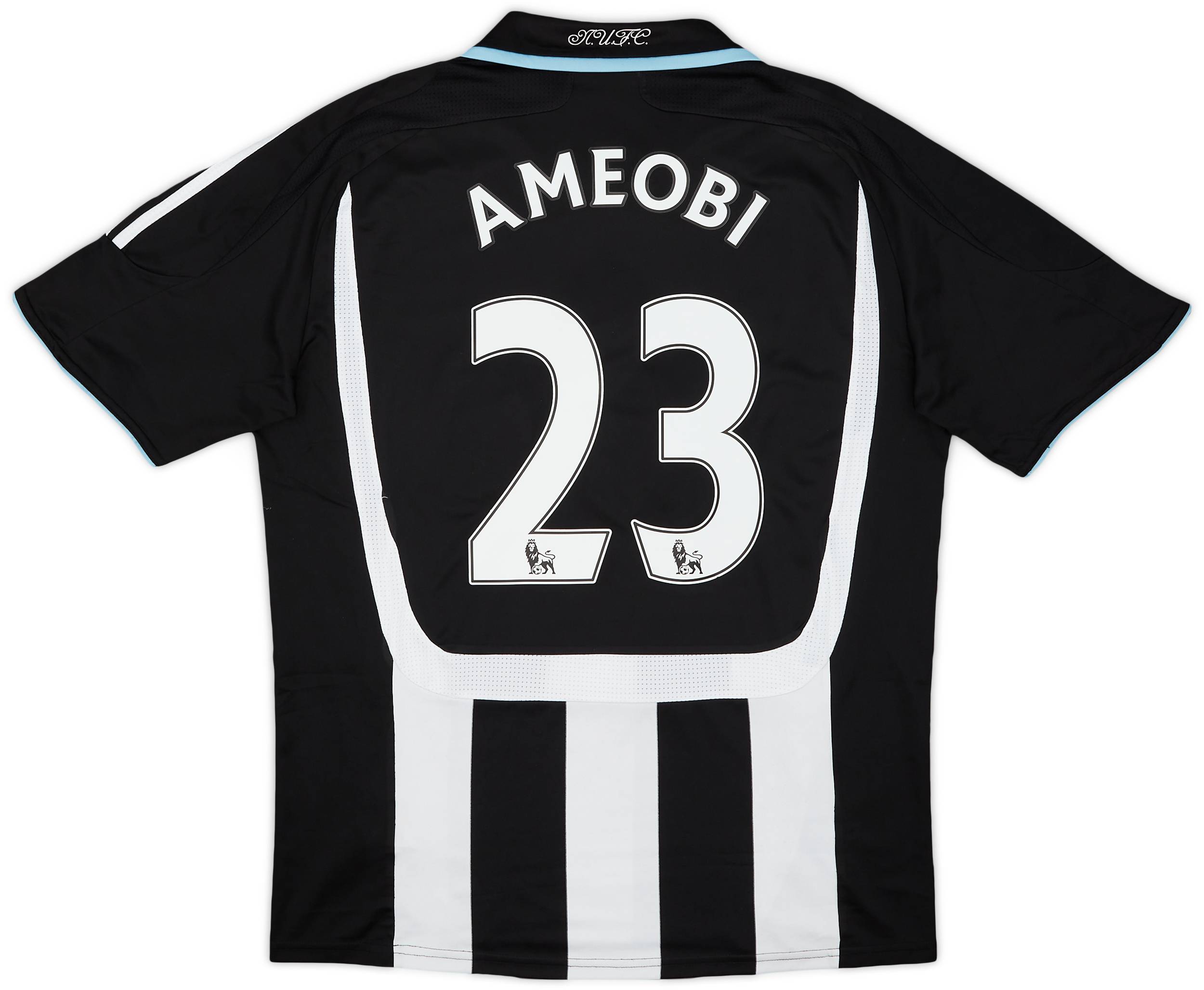 2007-09 Newcastle Home Shirt Ameobi #23 - 7/10 - (M)