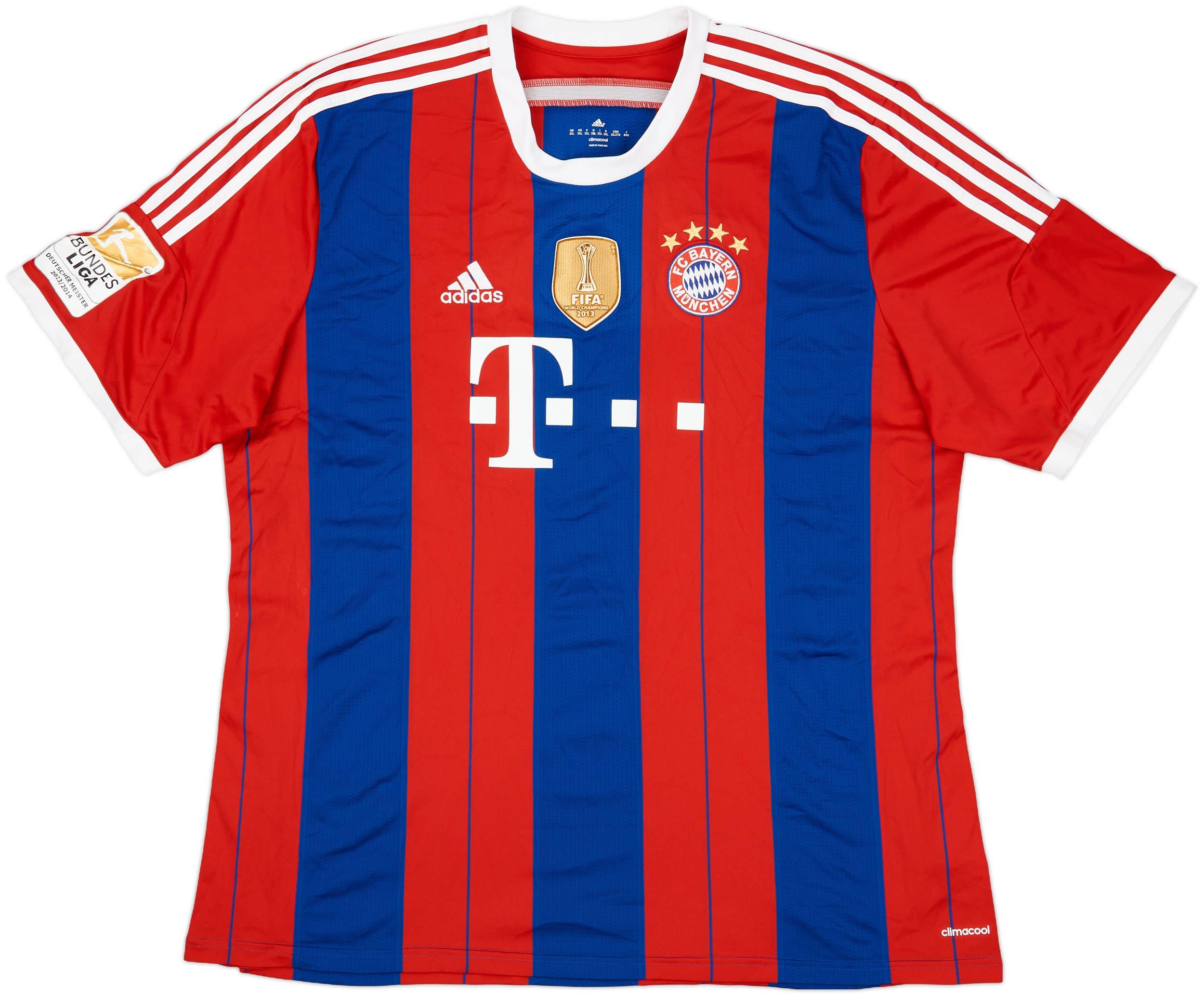 2014-15 Bayern Munich Home Shirt Lewandowski #9 6/10 (3XL)